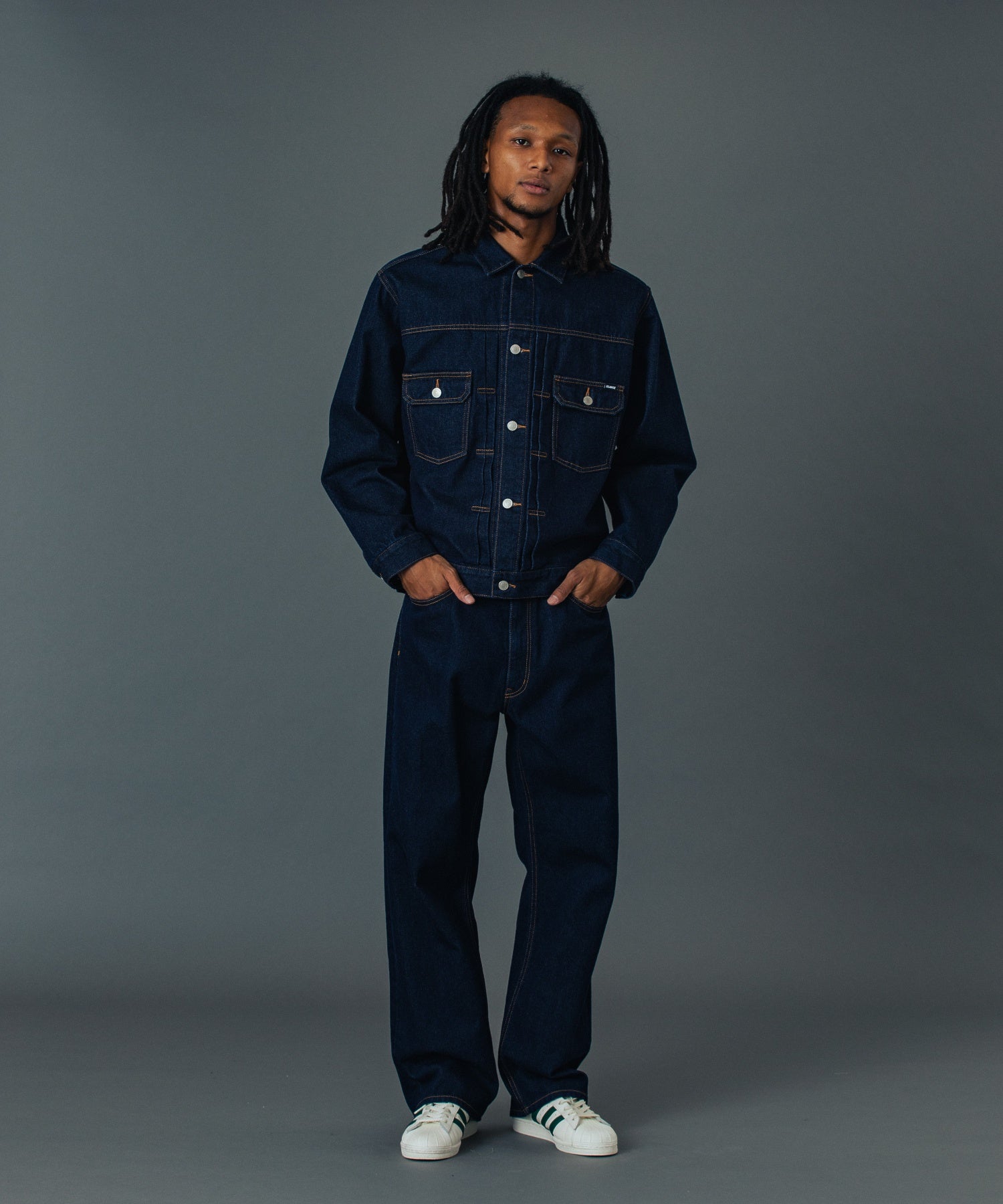 STAR LOGO DENIM PANTS