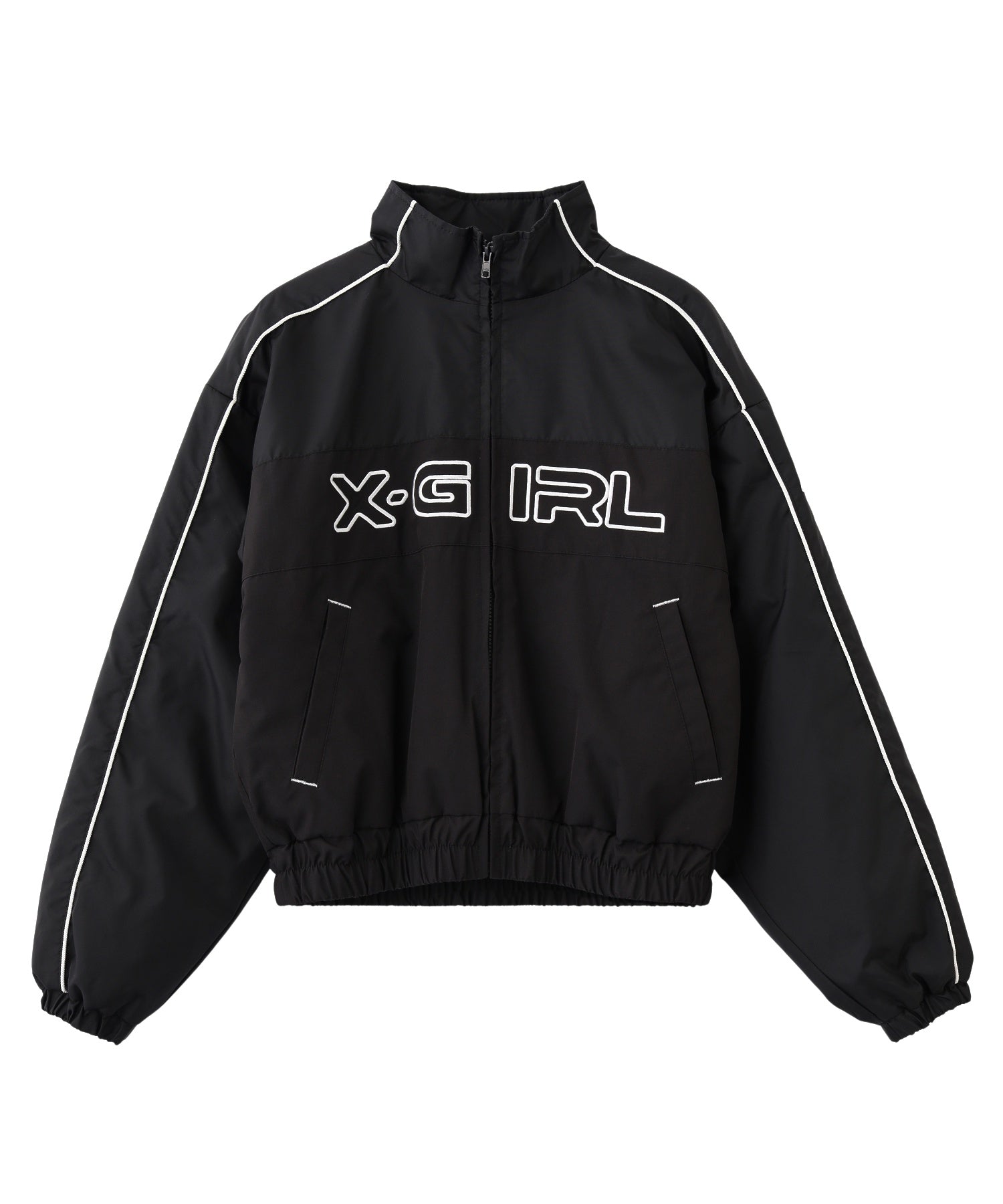 X-girl LOGO EMBROIDERY JACKET