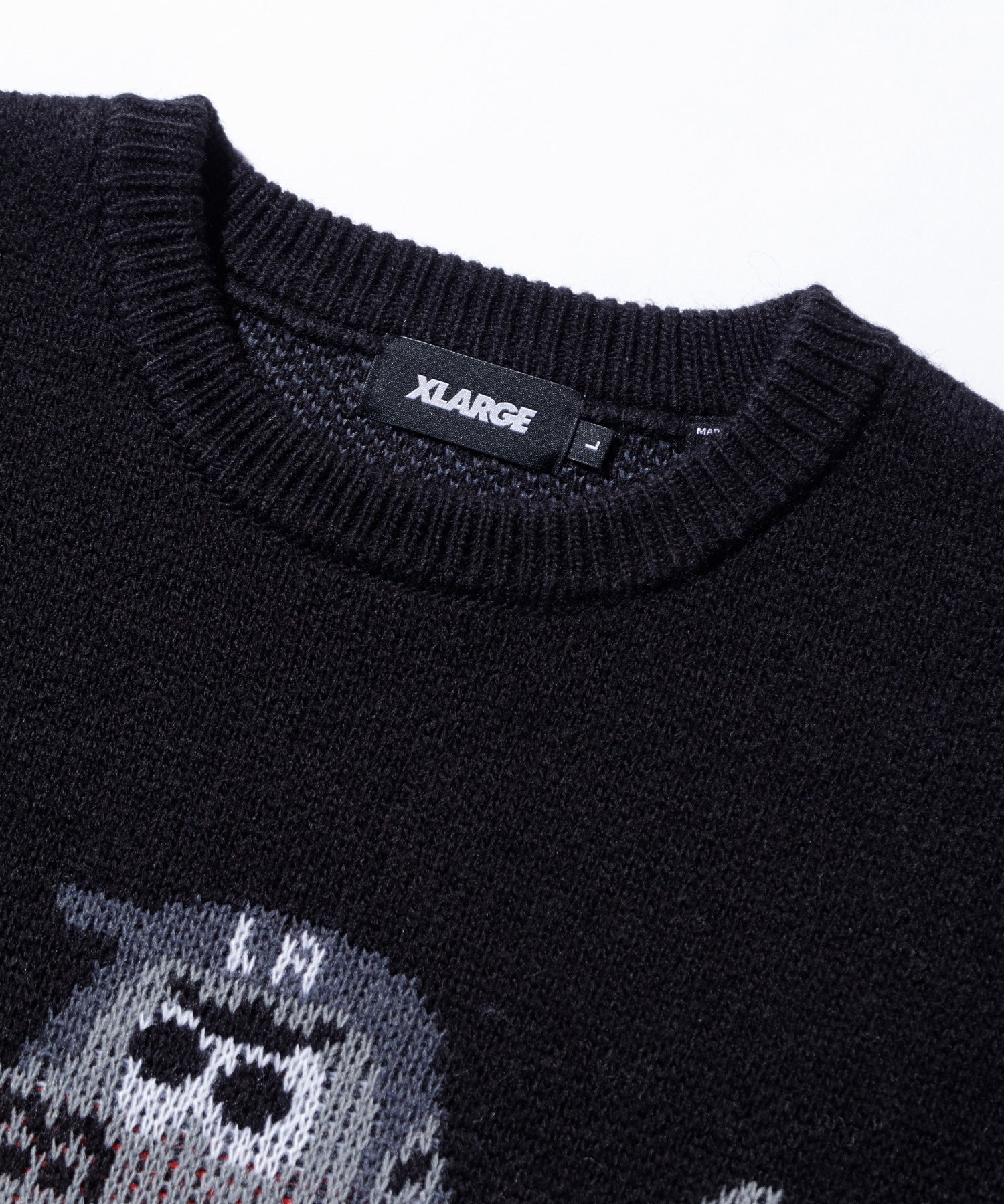 GORILLA CREWNECK KNIT SWEATER