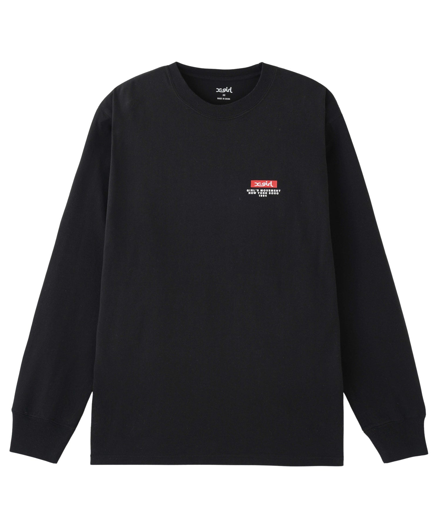 THREE STEPS LOGO L/S TEE