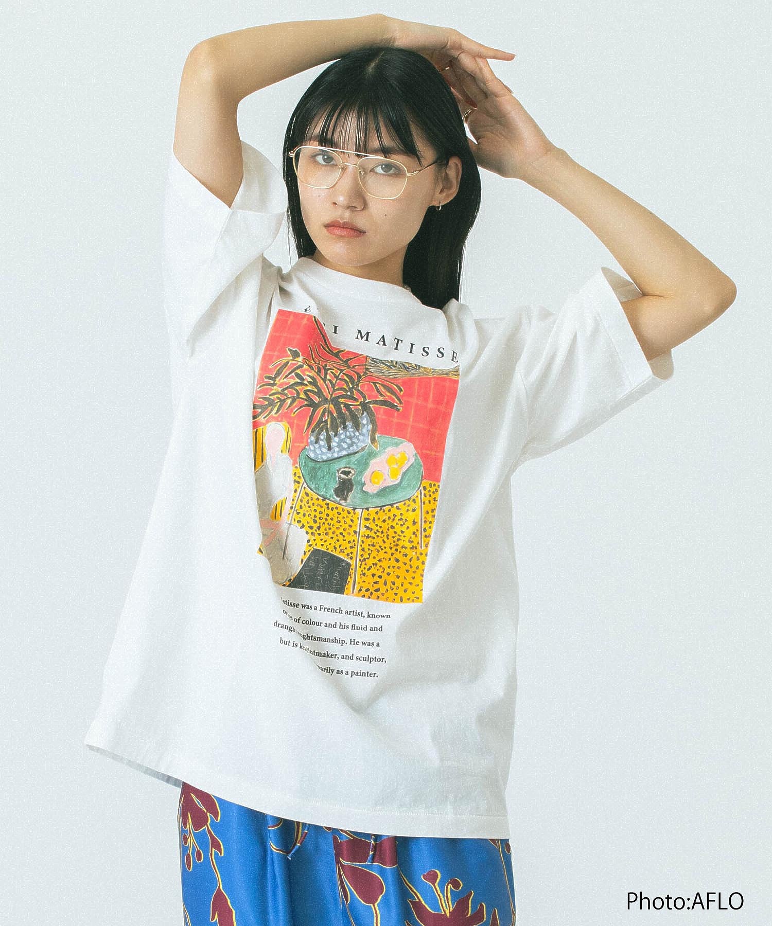 CREOLME/GRAPHIC H/S TEE
