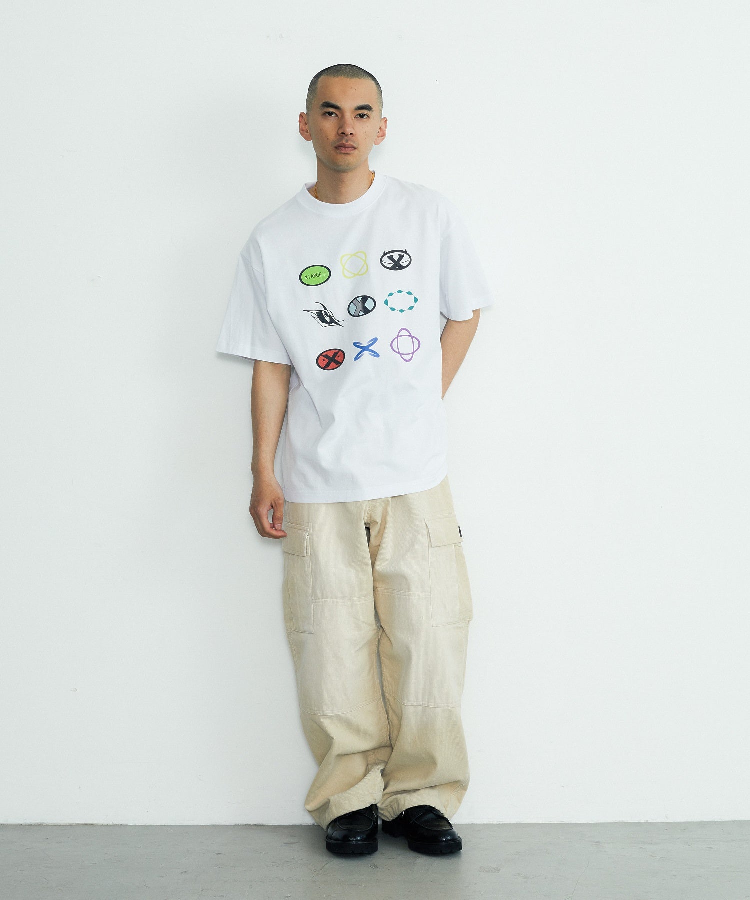 FADED CORDUROY CARGO PANTS