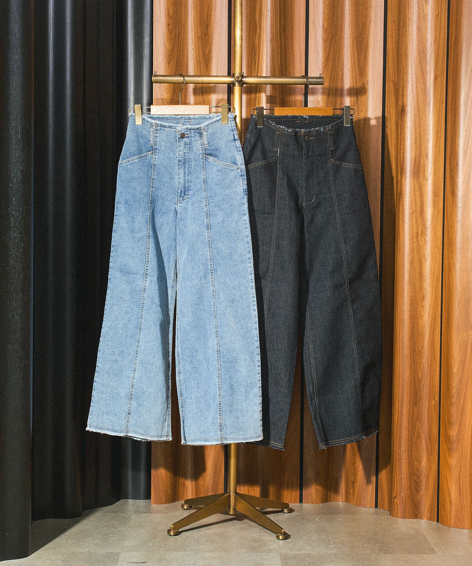 WIDE DENIM PANTS