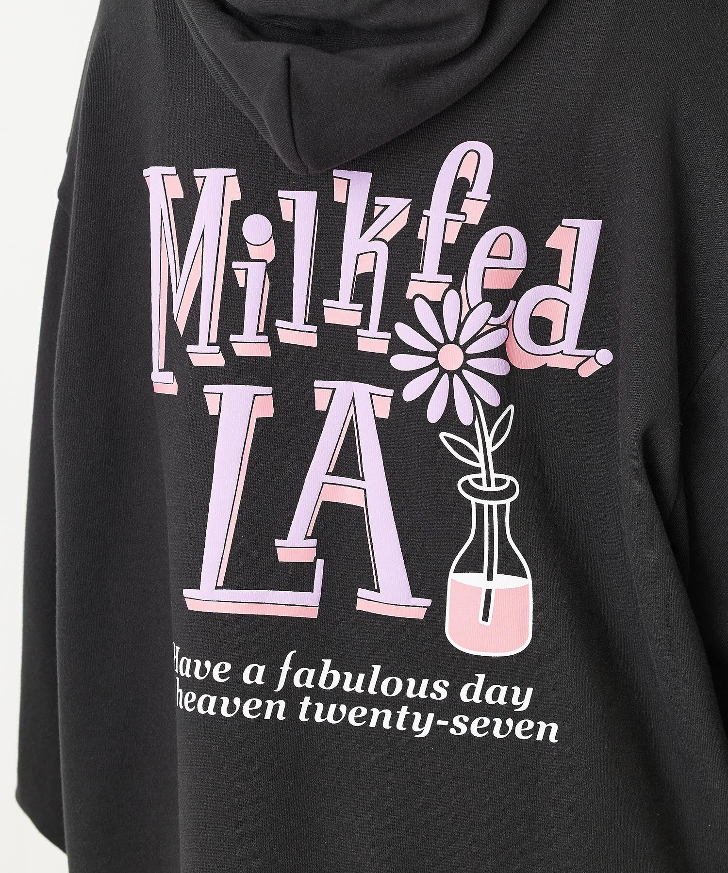 HIGH NECK BIG SWEAT HOODIE MILKFED.