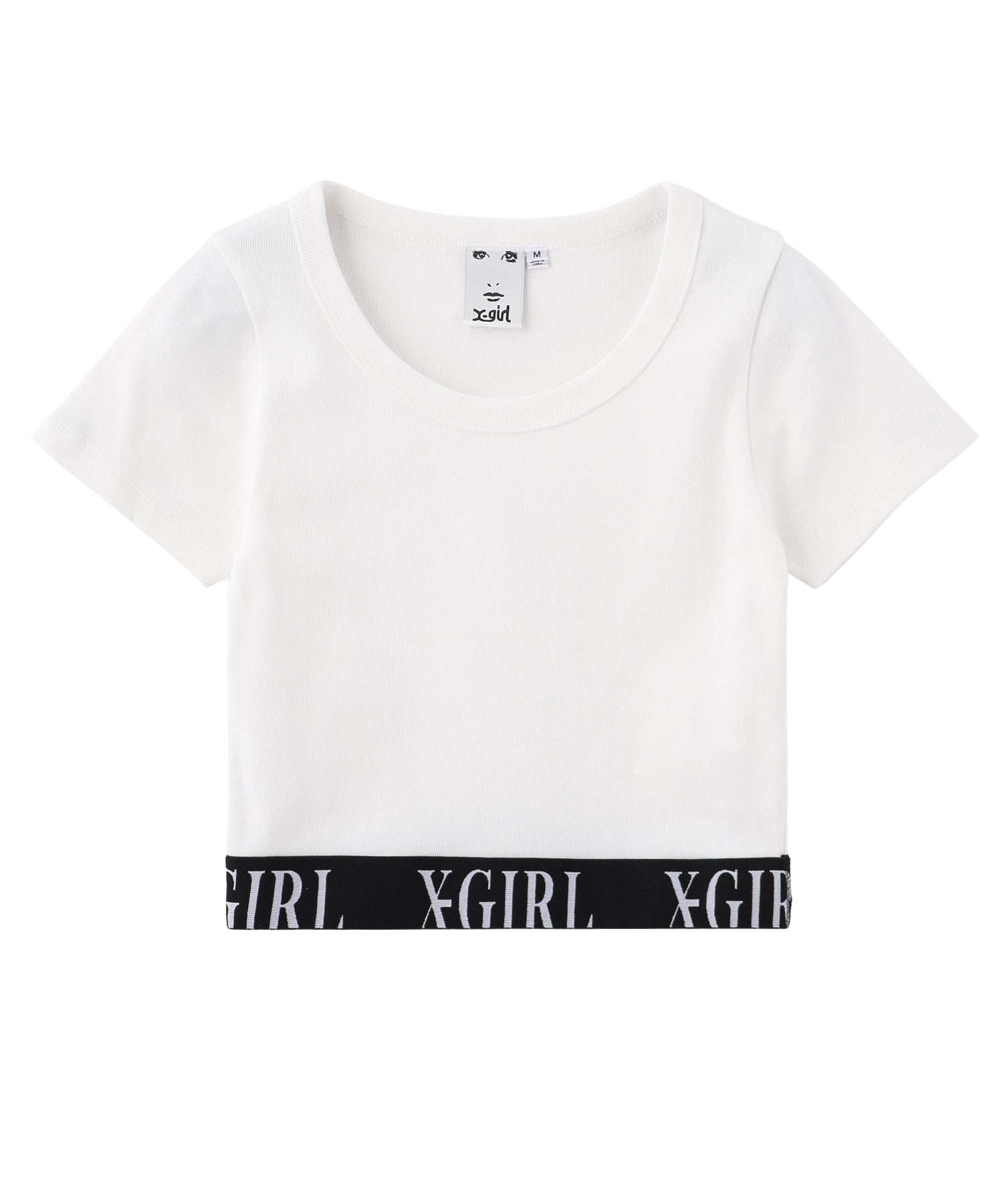 LOGO JACQUARD HEM S/S TEE