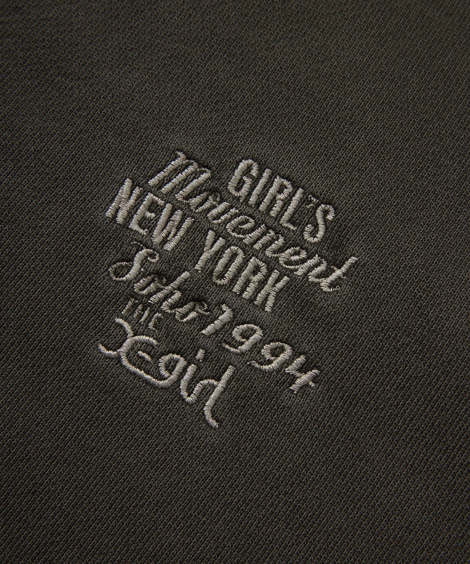 MIX LOGO & FACE FADED ZIP UP SWEAT HOODIE