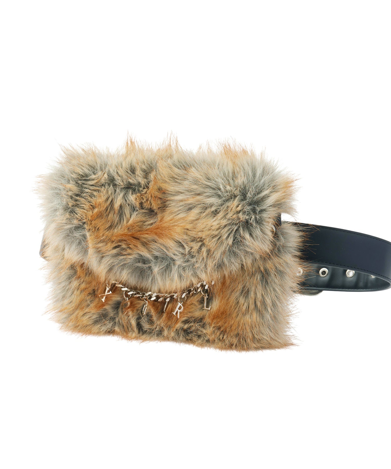 MULTI WAY FAUX FUR POCKET BELT