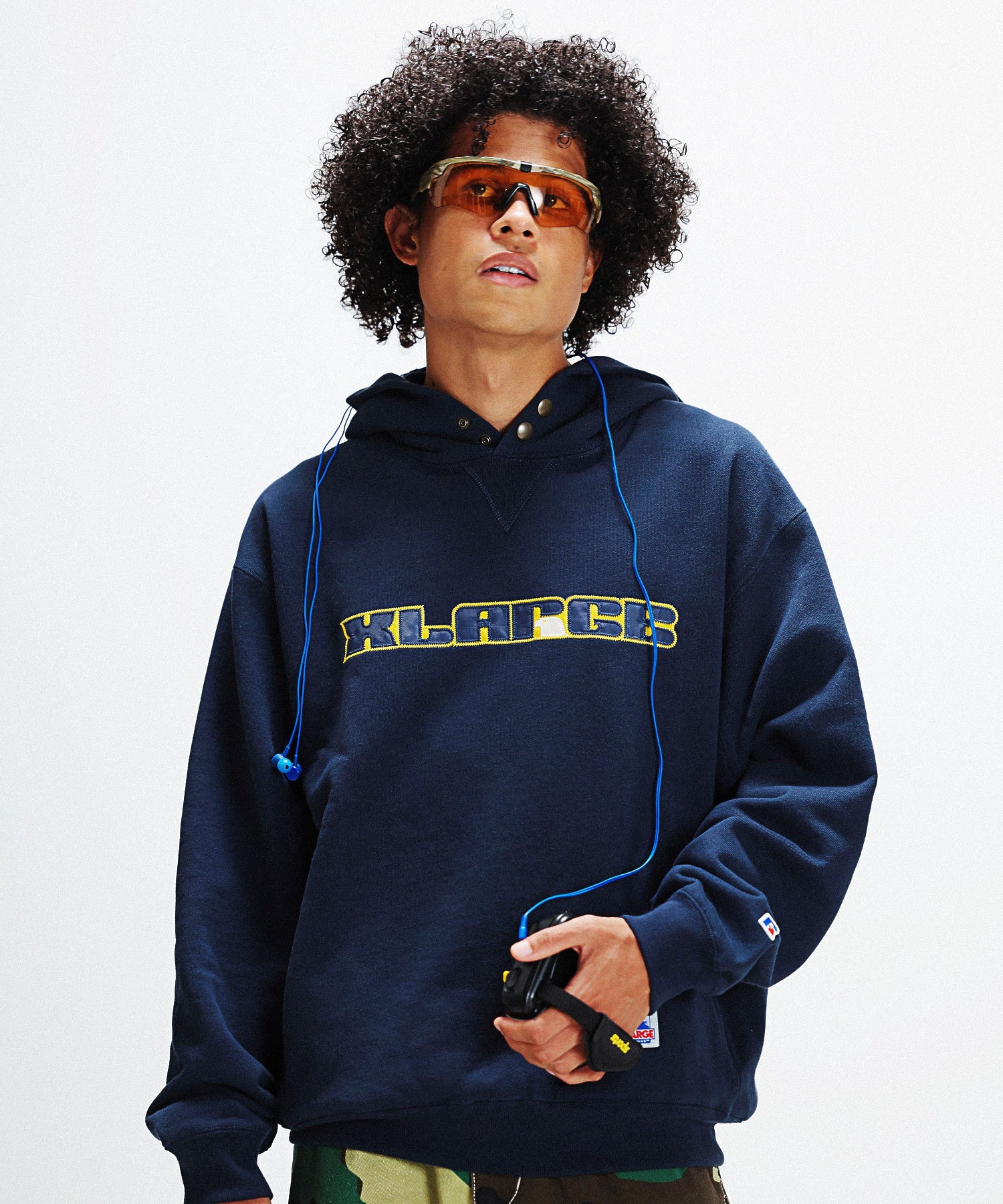 XLARGE×RUSSELL ATHLETIC PULLOVER HOODED SWEATSHIRT