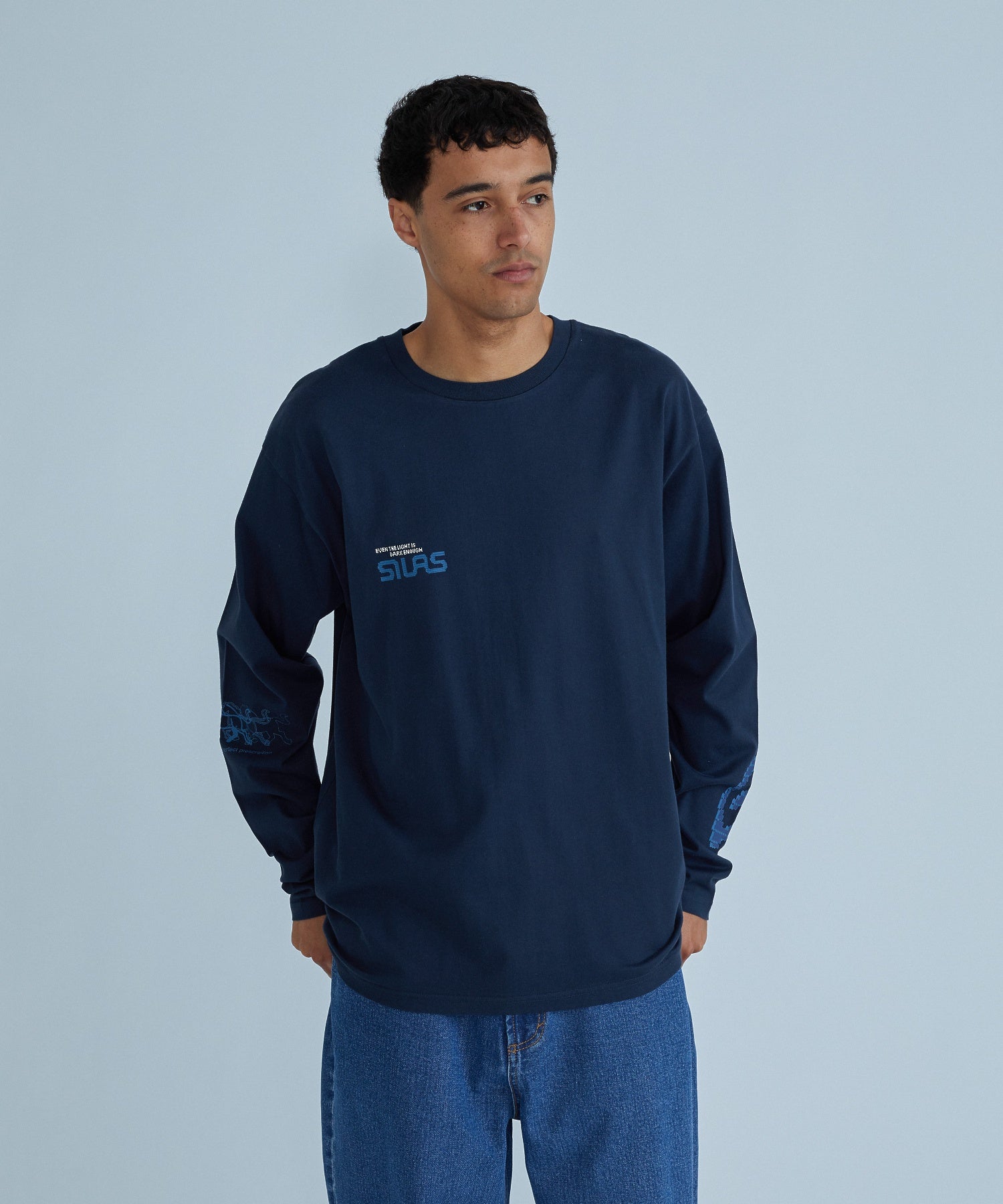 DOT MATRIX L/S TEE