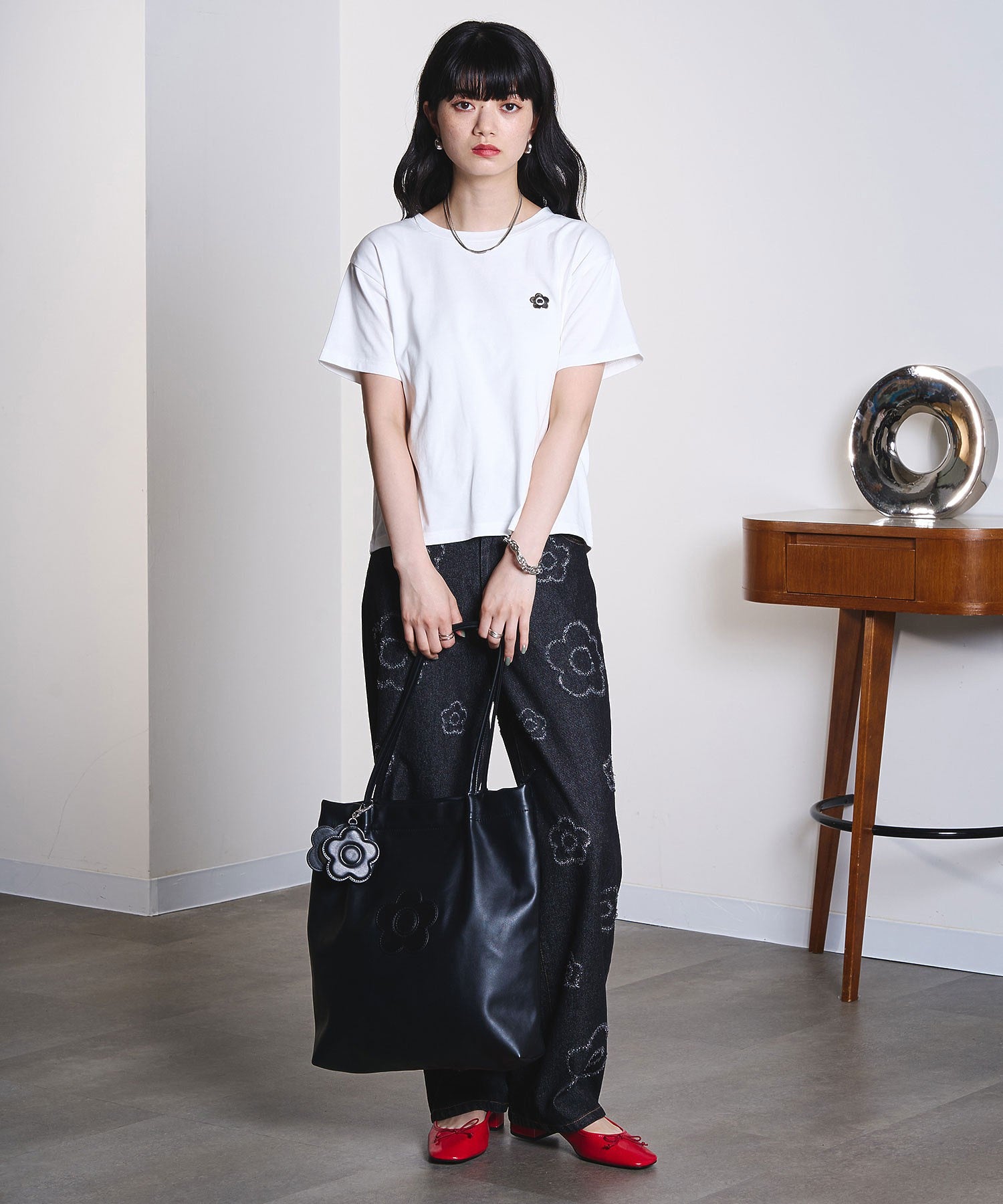 model:163cm 着用サイズ:ONE SIZE