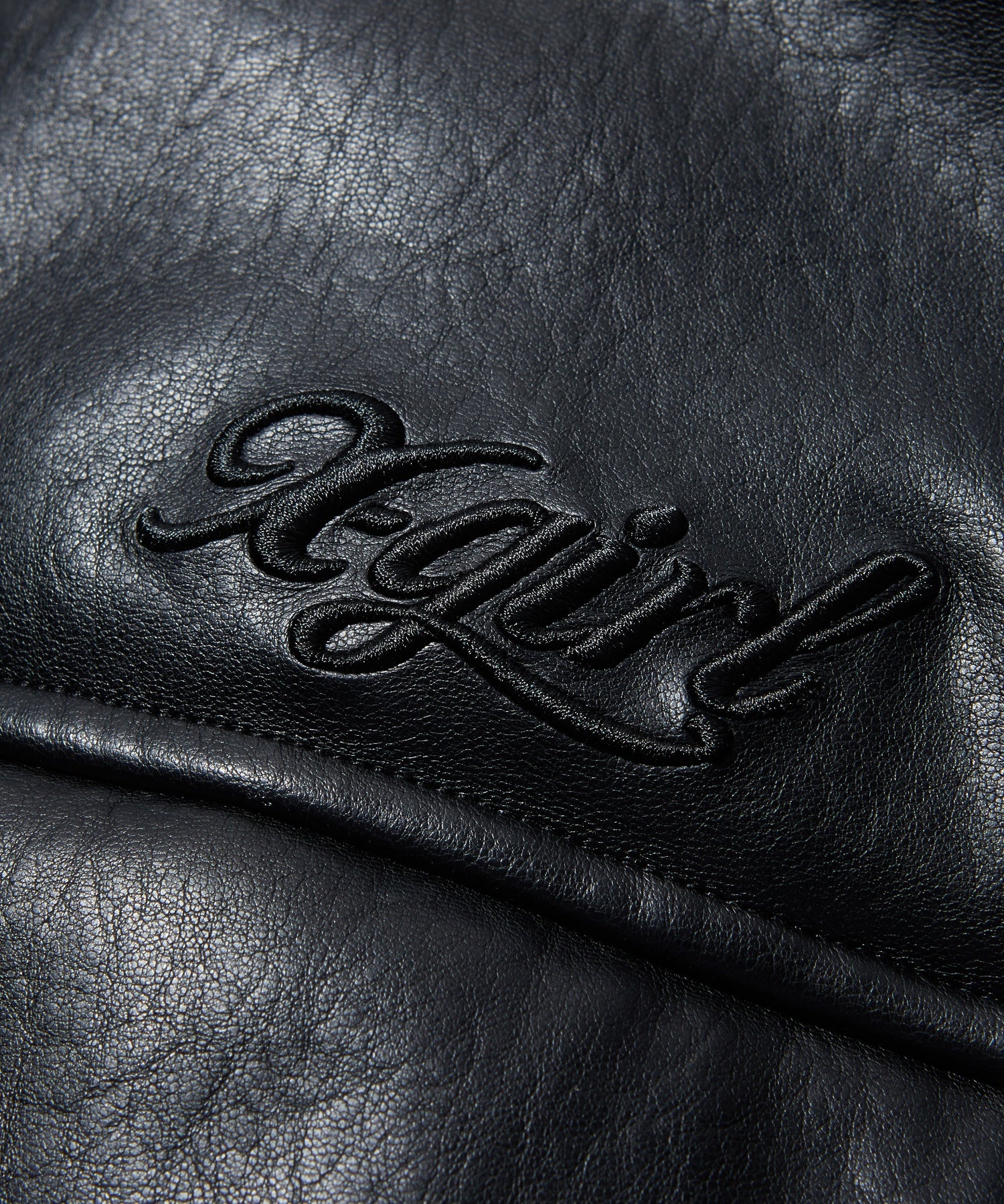 FAUX LEATHER PADDED JACKET