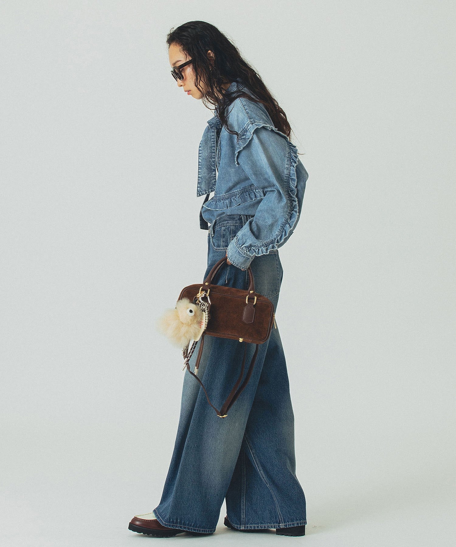 COSY/SMALL BEAR BABY ALPACA KEY RING