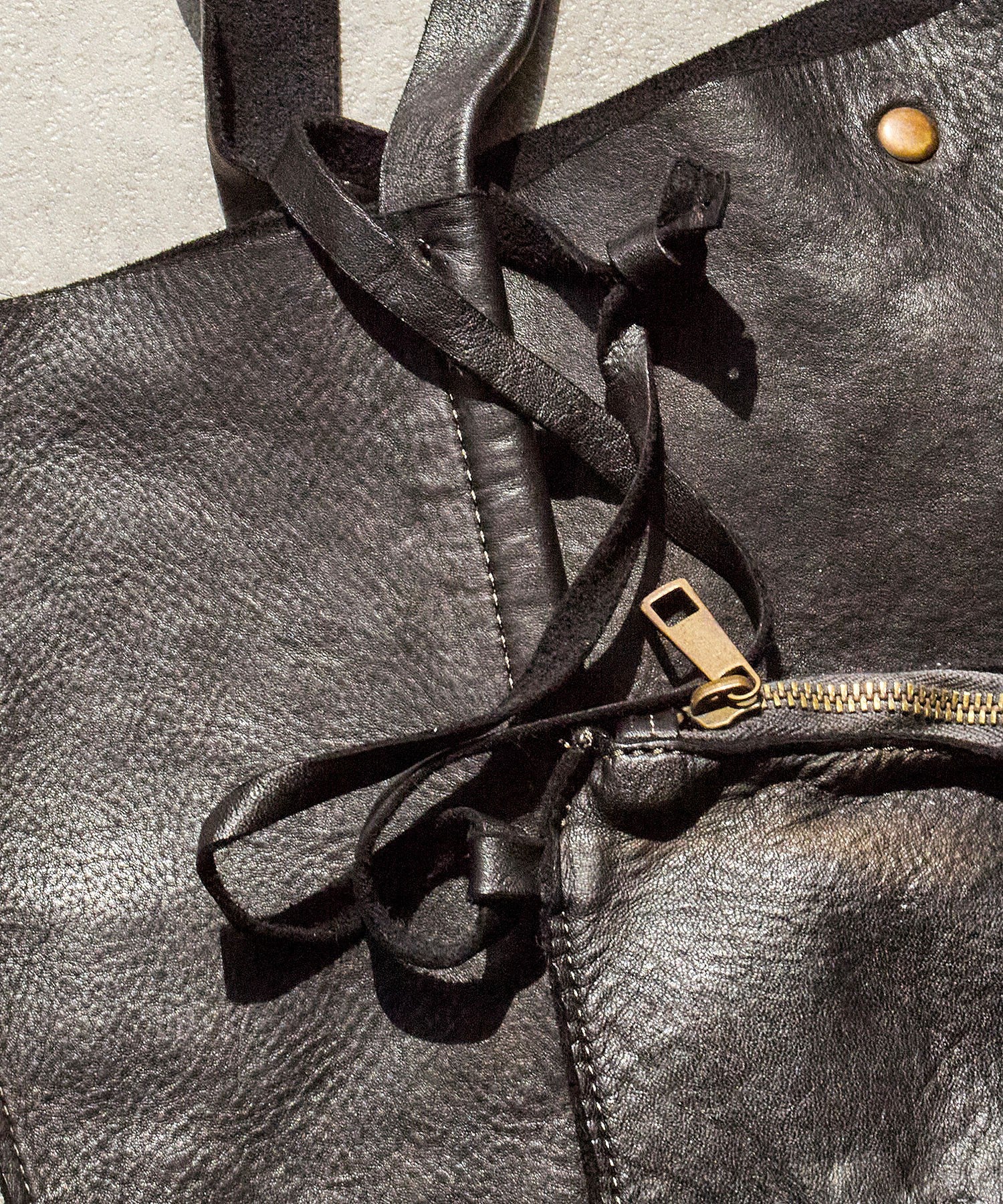 MILLELA FIRENZE/GARMENT DYED TOTER BAG