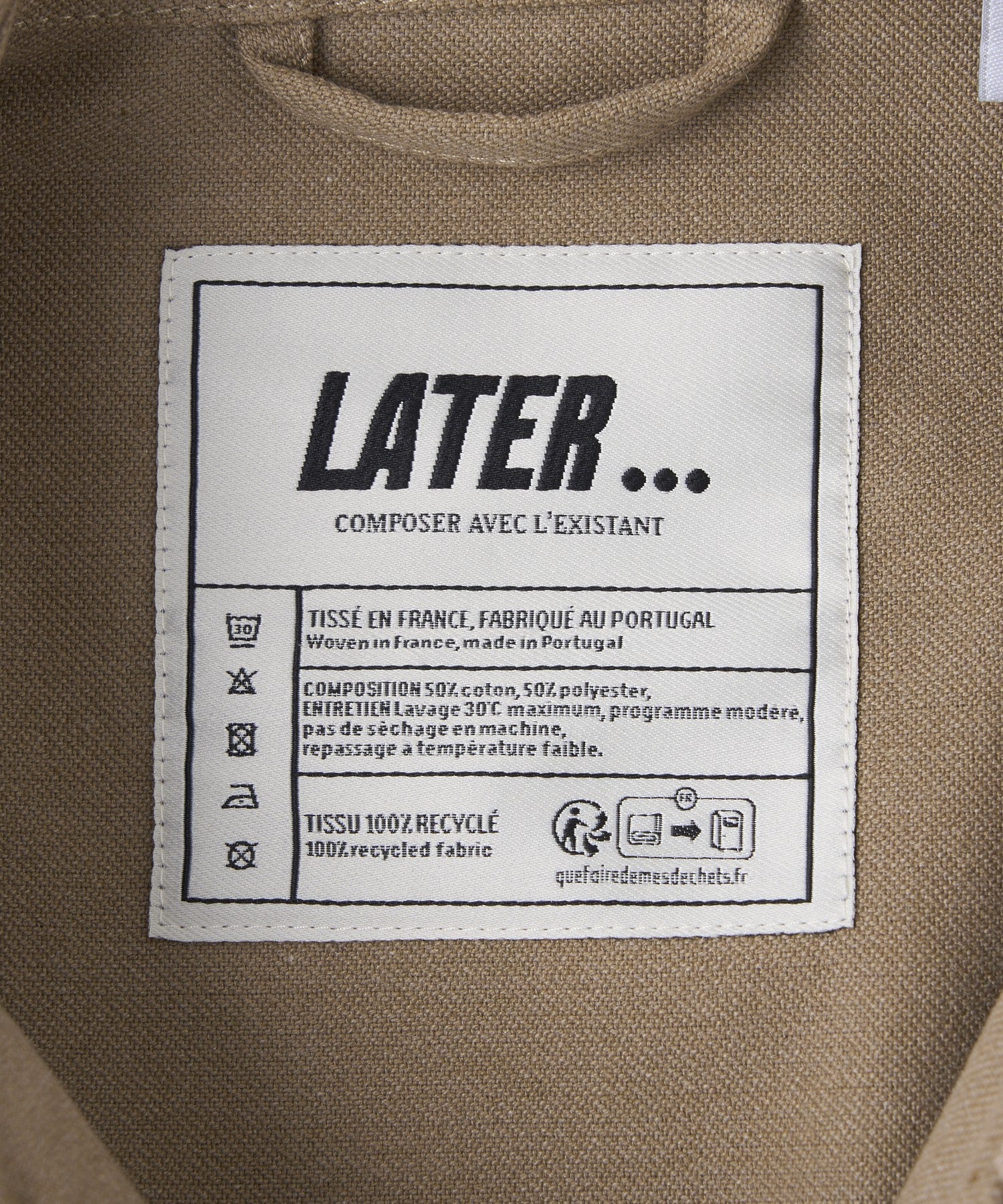 LATER/レイター/WORKER JACKETLM2500_BLW1