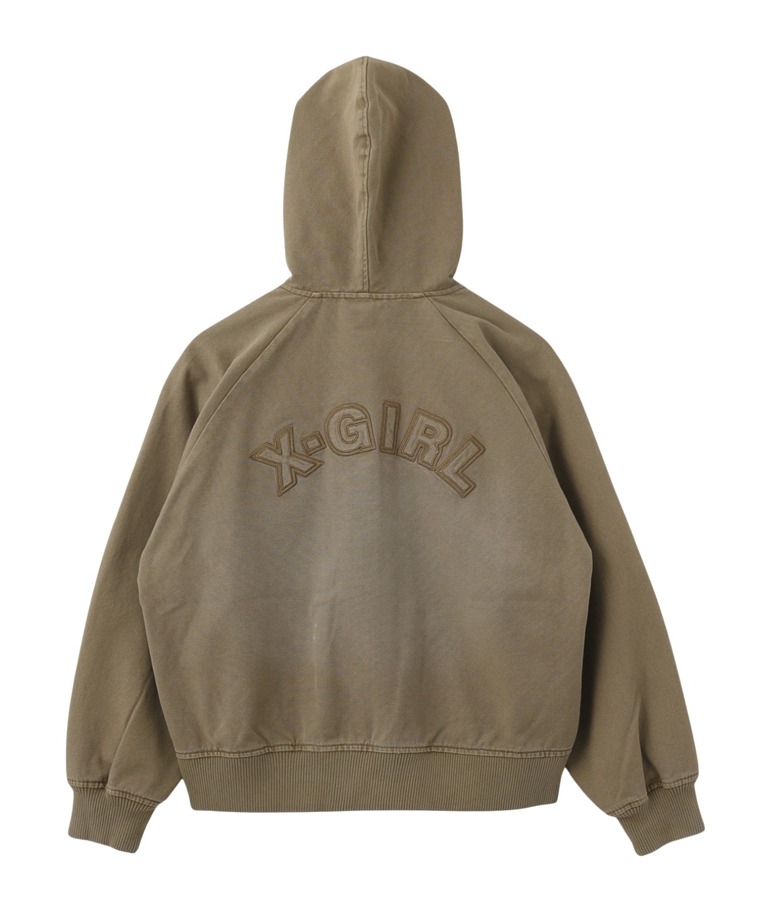 ARCH LOGO HOODED JACKET