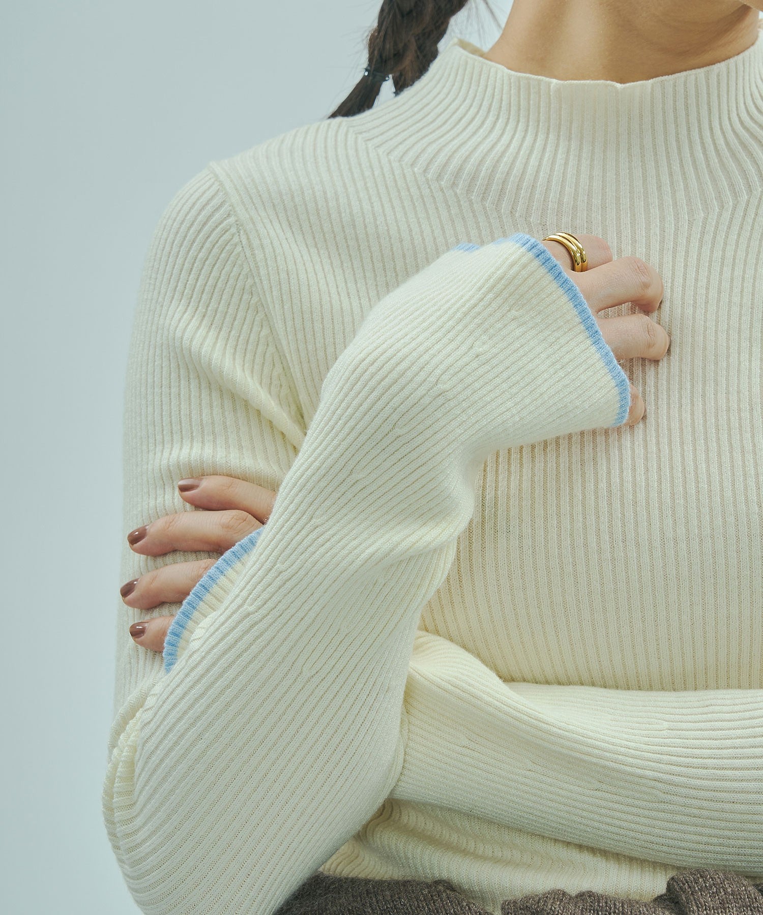 BASIC RIB KNIT TOP