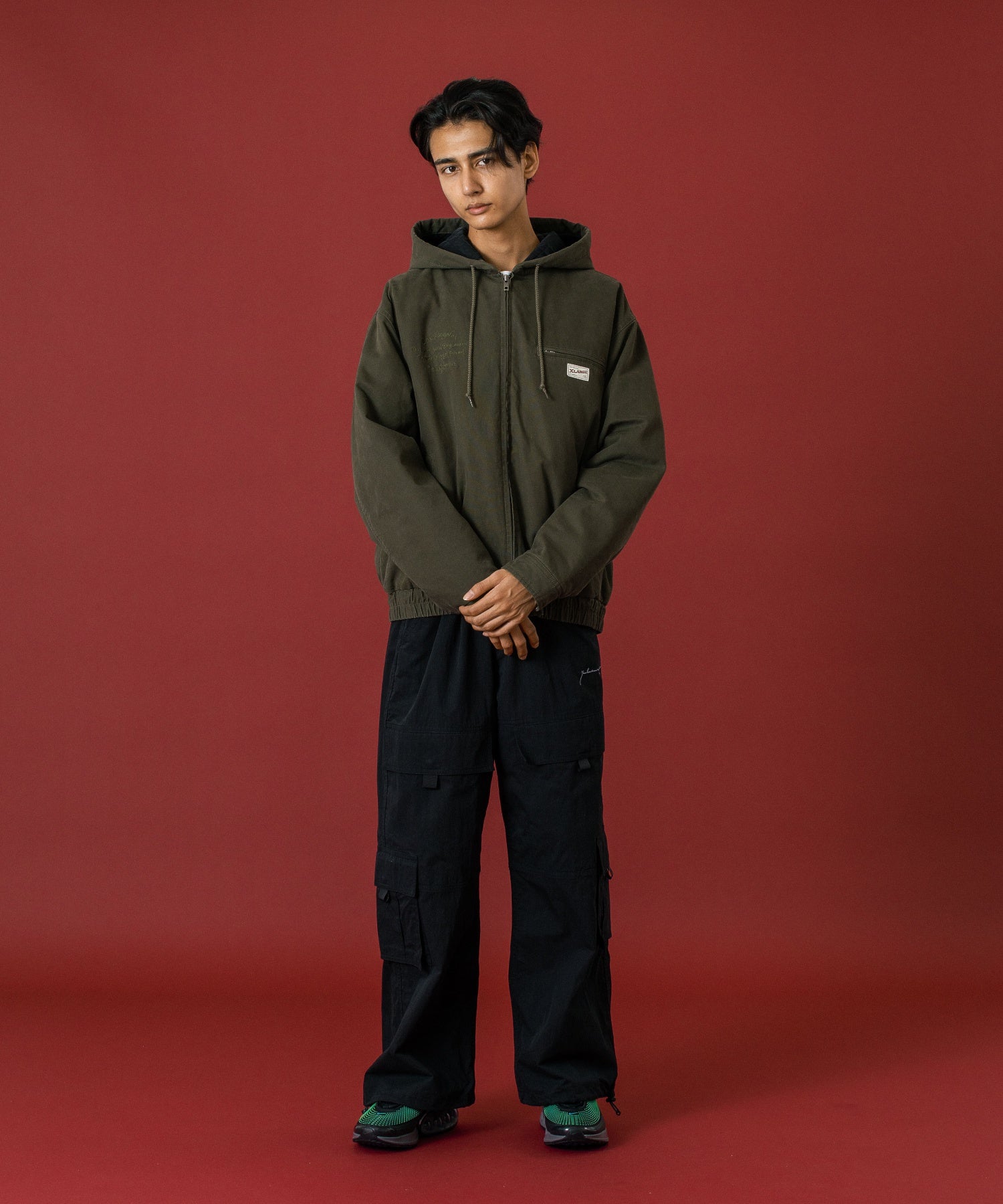 HOODED UTILITY JACKET