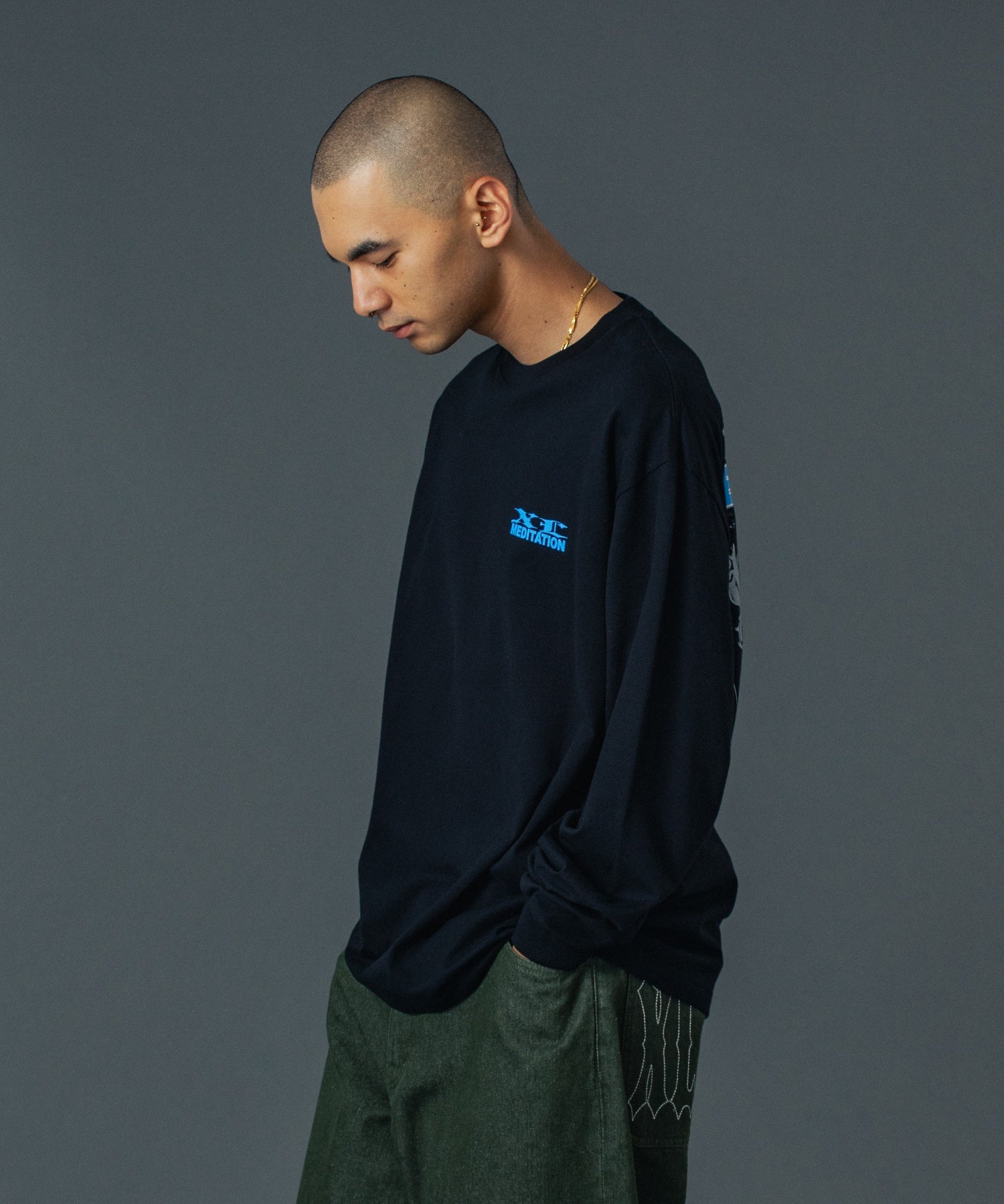 XL MEDITATION L/S TEE