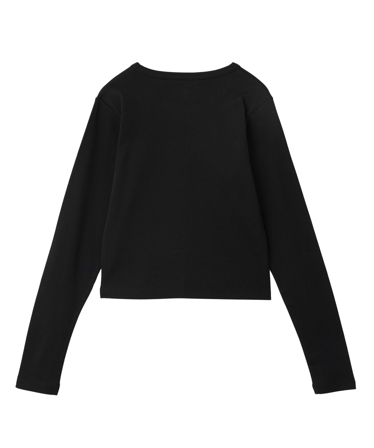 RHINESTONE AND GLITTER LOGO L/S BABY TEE