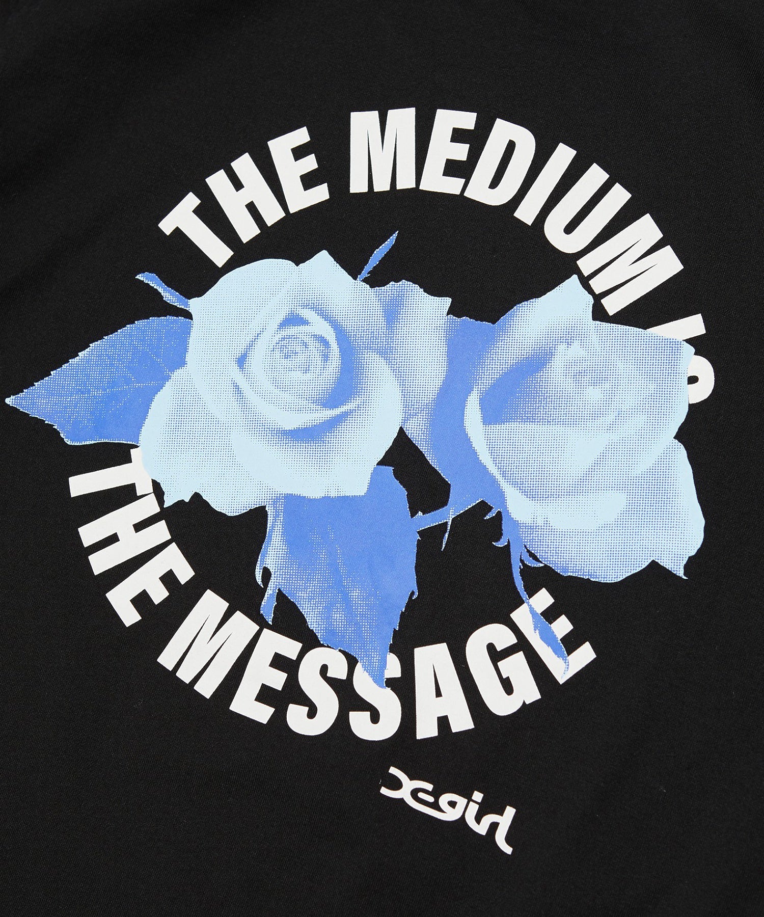 ROSE AND LOGO S/S TEE