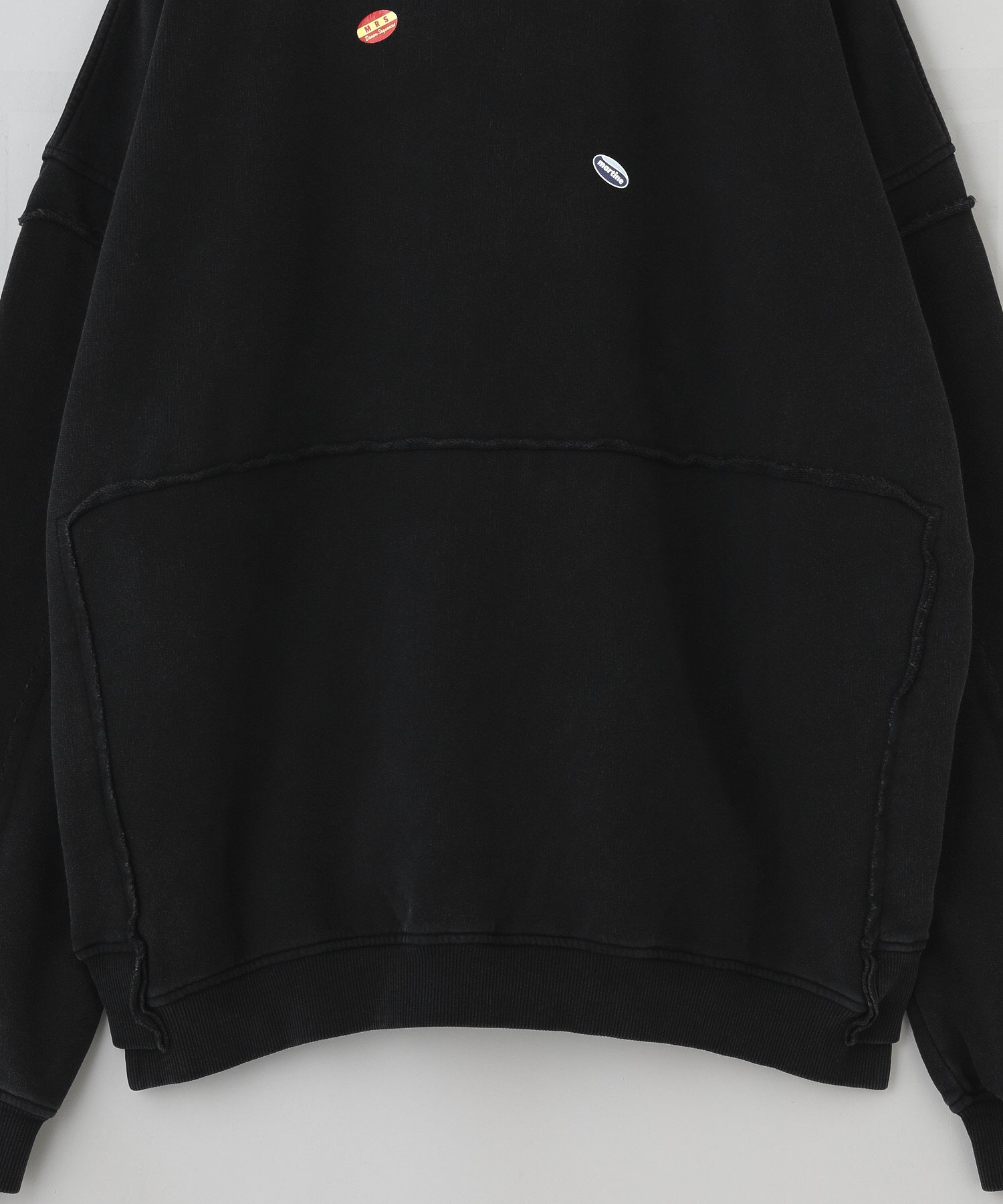 Martine Rose】□ ジップアップスウェット □ ブラック □ 未