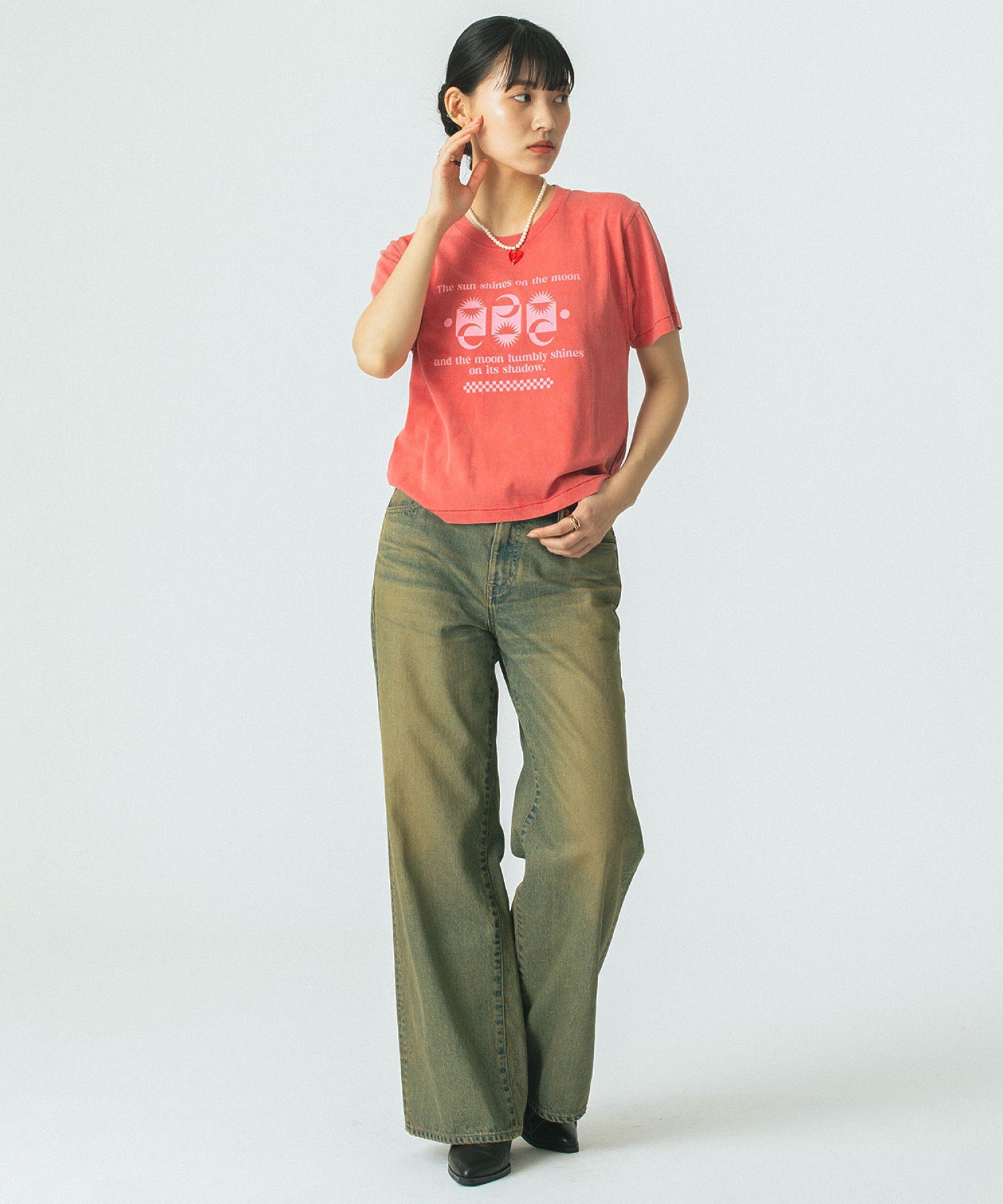 model:167cm 着用サイズ:ONE SIZE