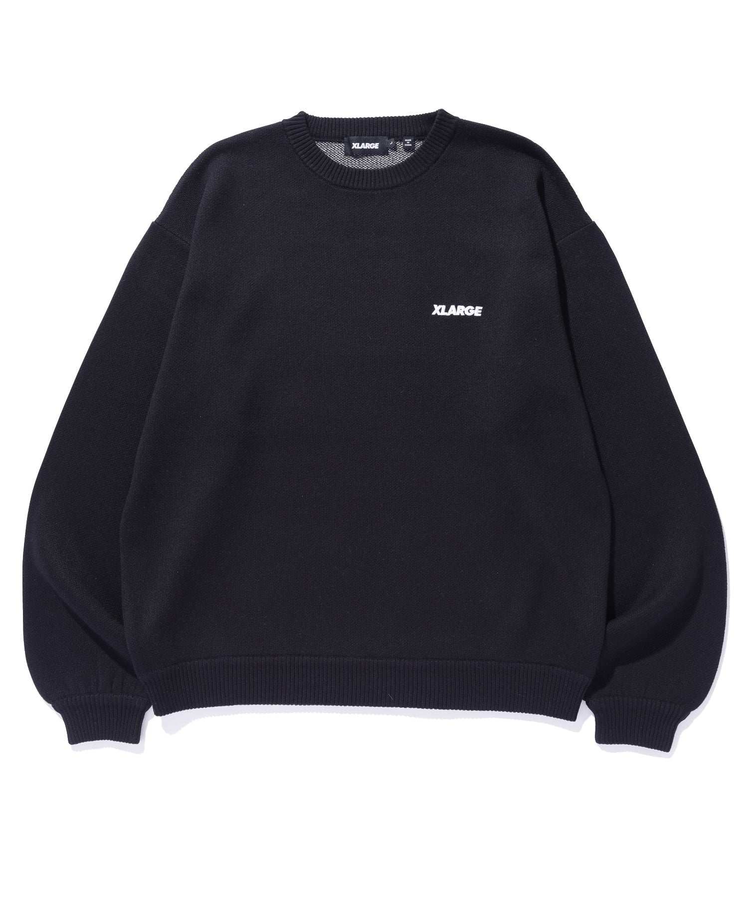 SLANTED OG CREWNECK KNIT TOP