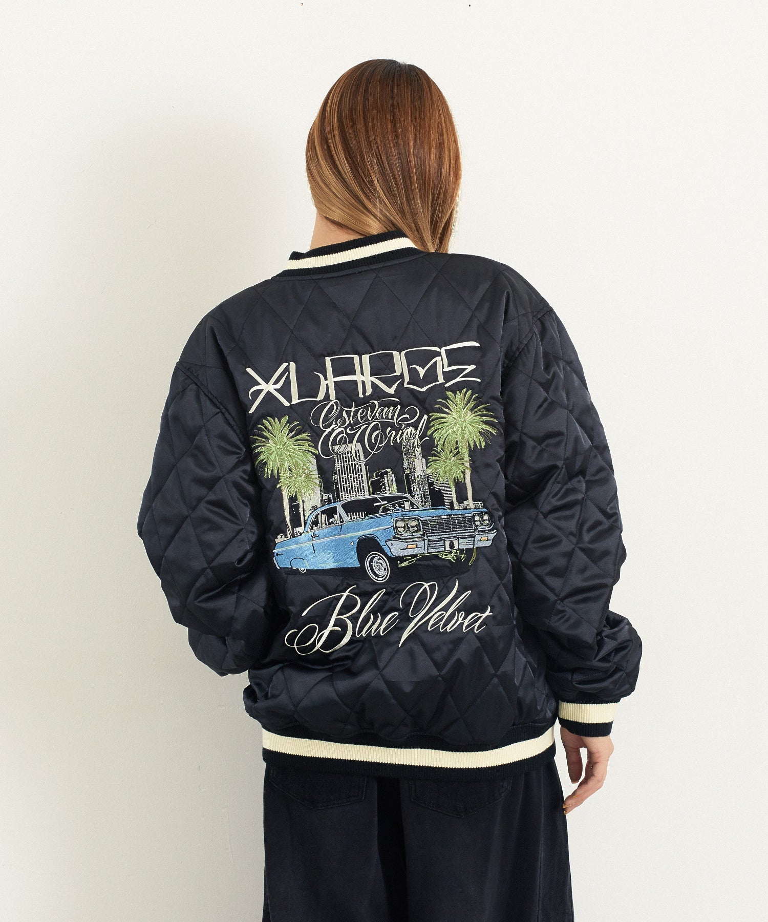 XLARGE×ESTEVAN ORIOL REVERSIBLE SOUVENIR JACKET