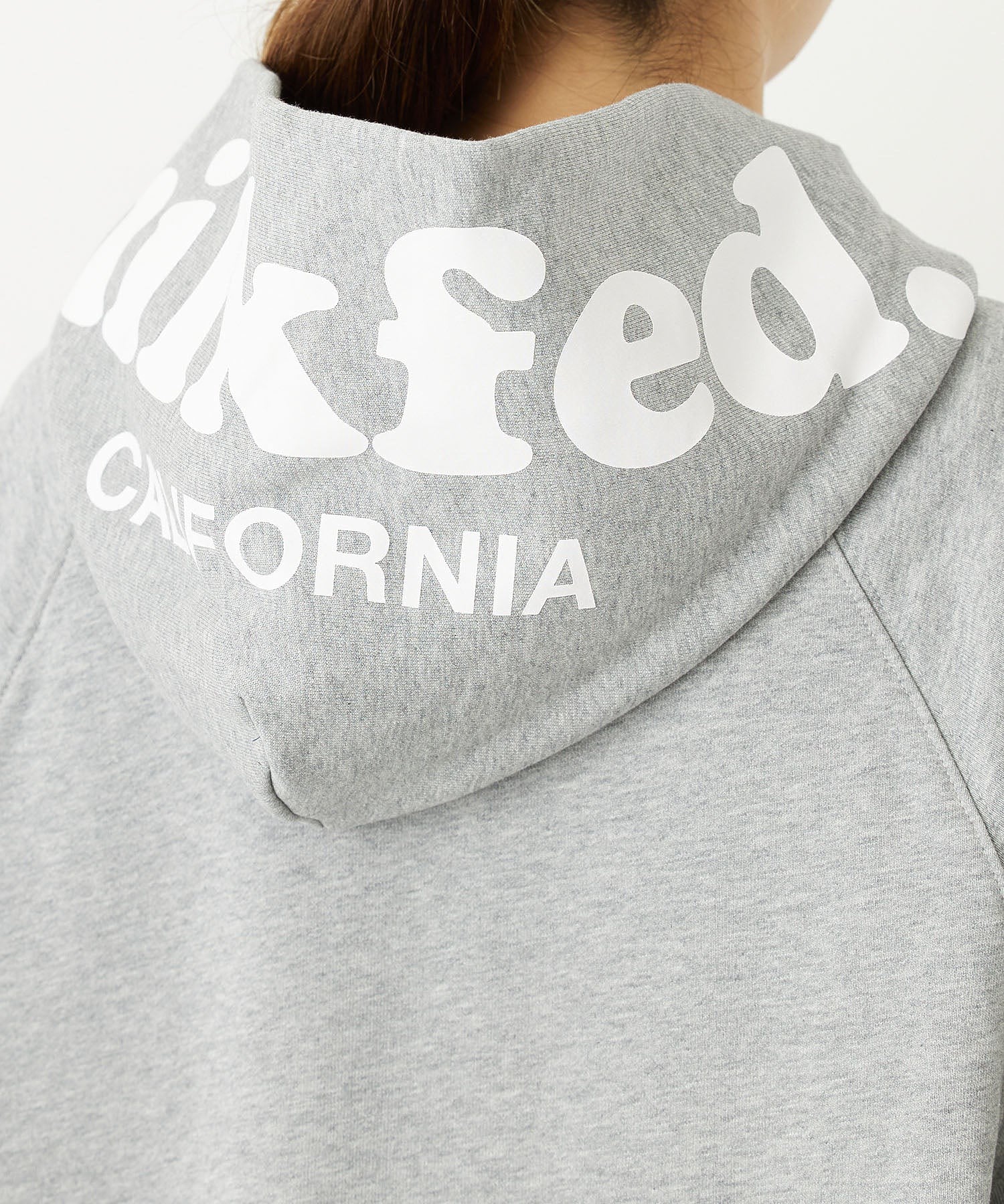 COOPER LOGO LAYERED SWEAT HOODIE MILKFED.