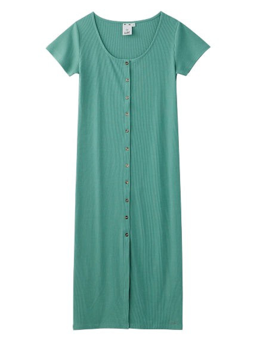 AIRLY RIB DRESS X-girl
