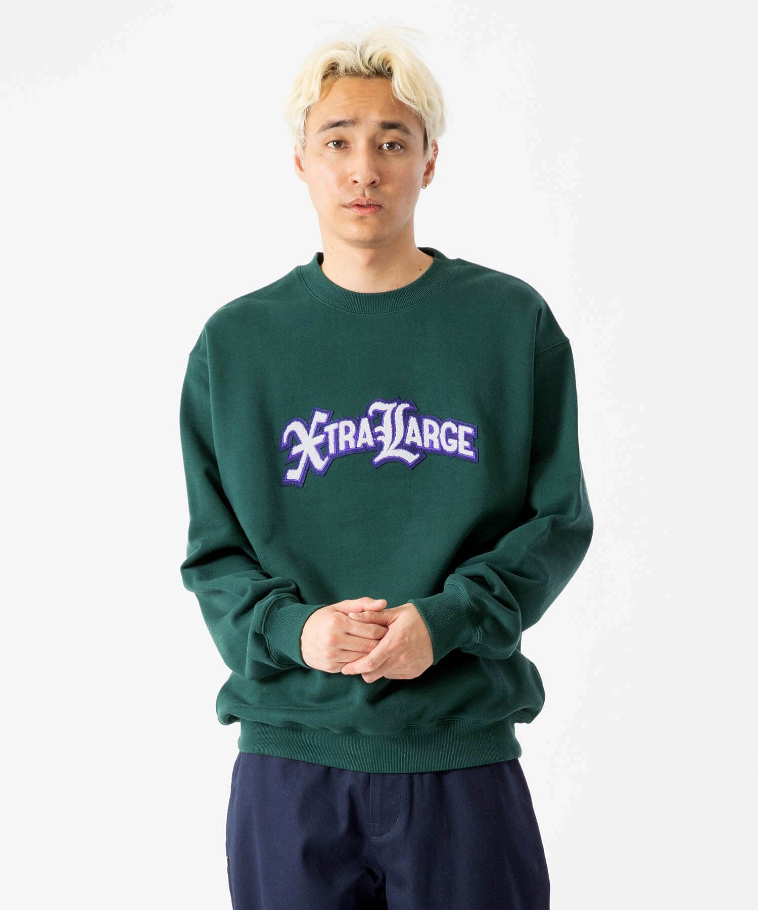 XTRALARGE LOGO CREWNECK SWEATSHIRT