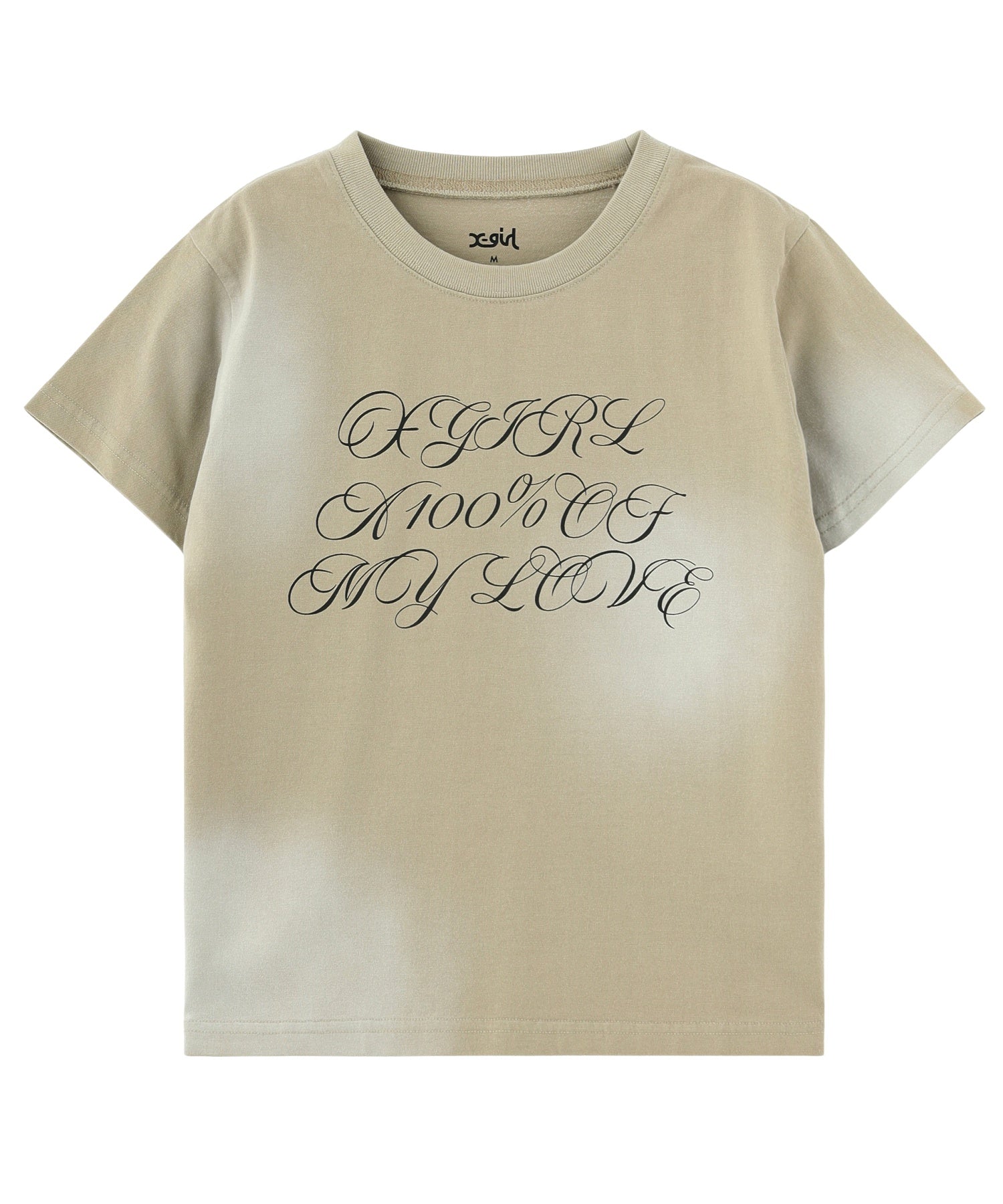 FADED SCRIPT LOGO S/S BABY TEE