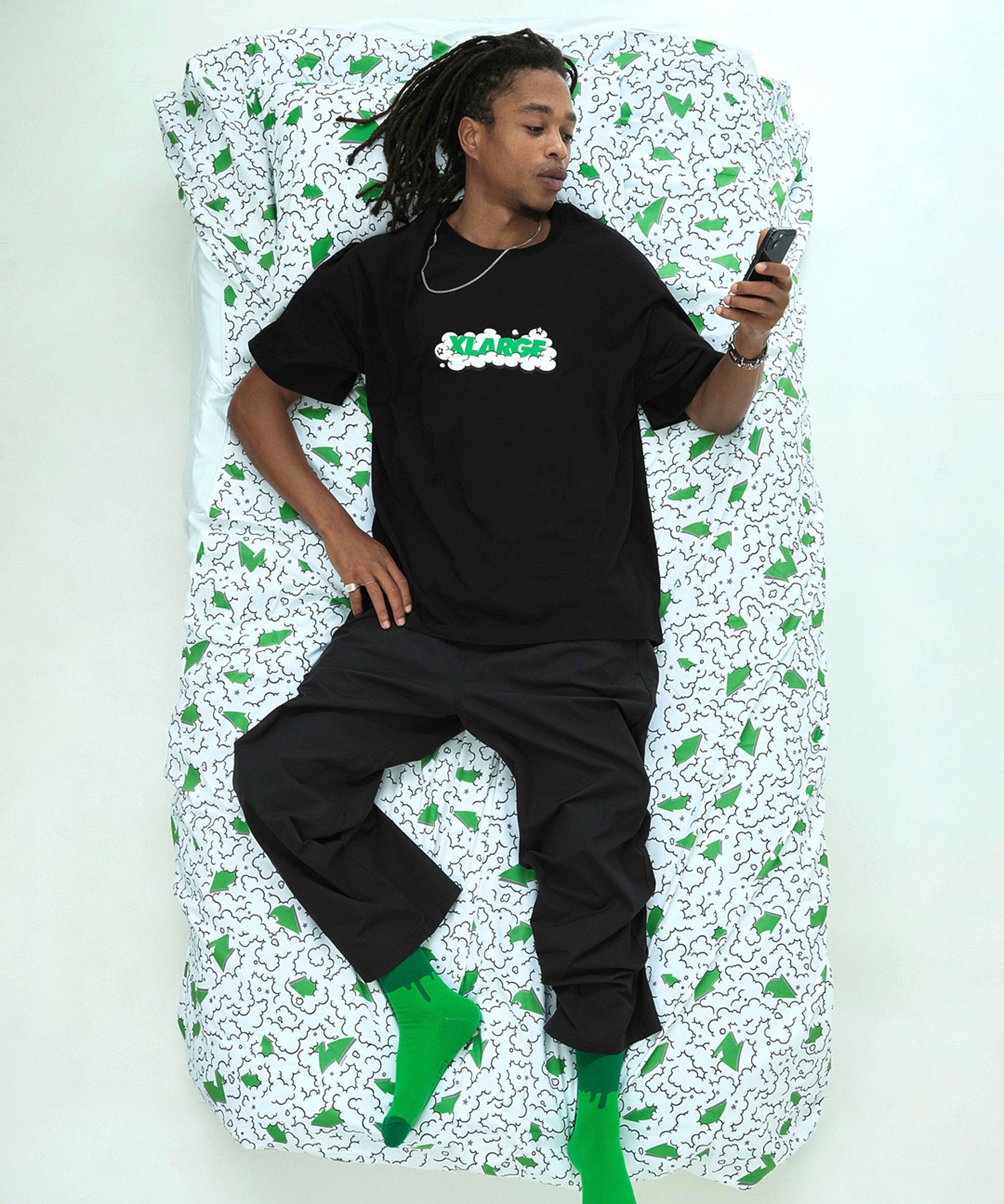 XLARGE×LIXTICK BUBBLE OG S/S TEE
