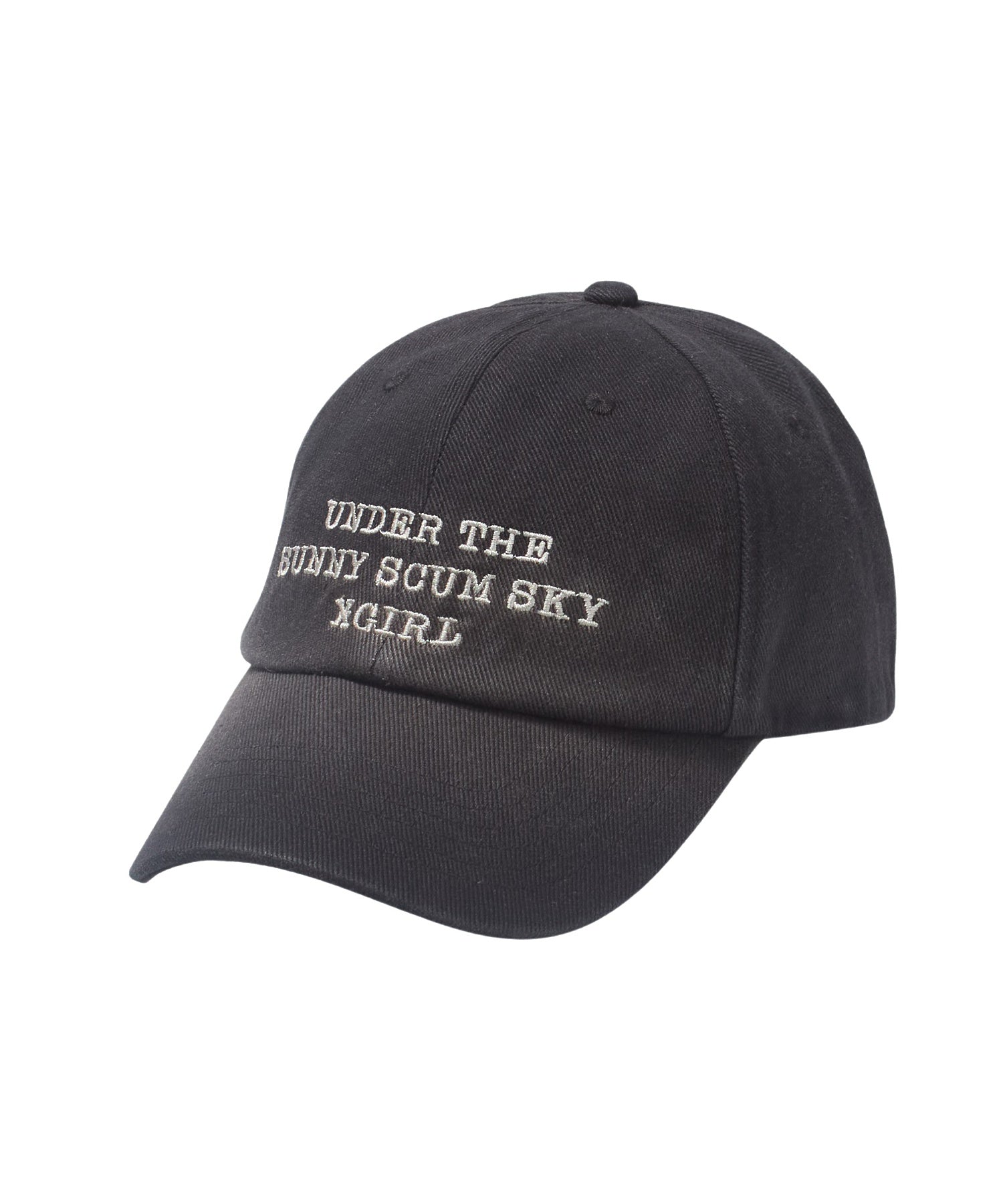 FADED FACE LABEL 6PANEL CAP