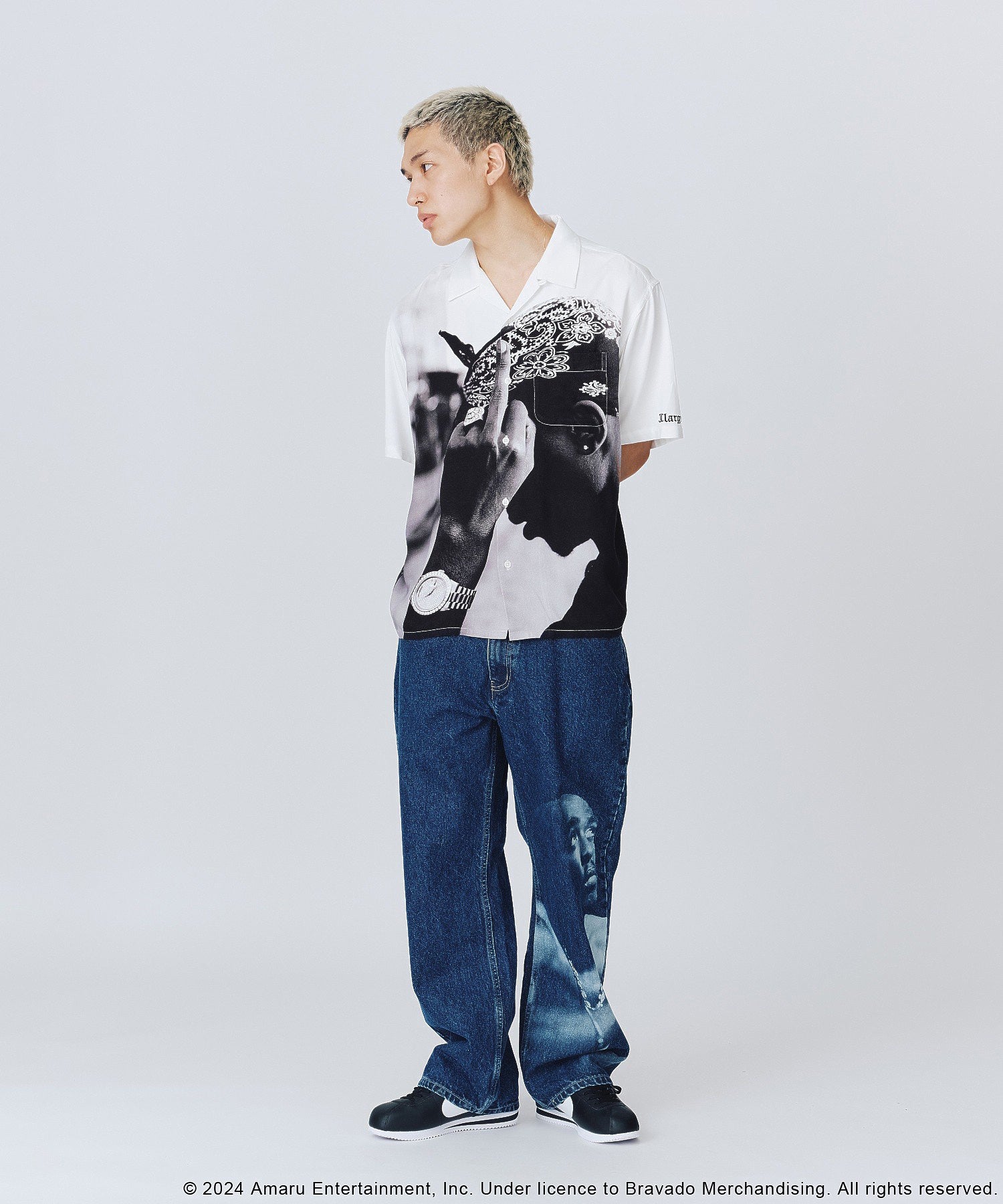 XLARGE×TUPAC S/S SHIRT