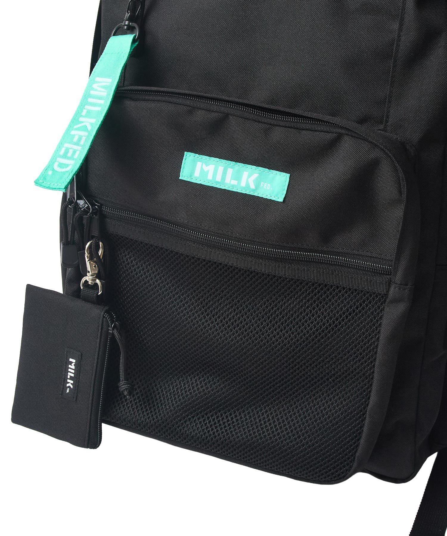 W ZIP BACKPACK LtGREEN