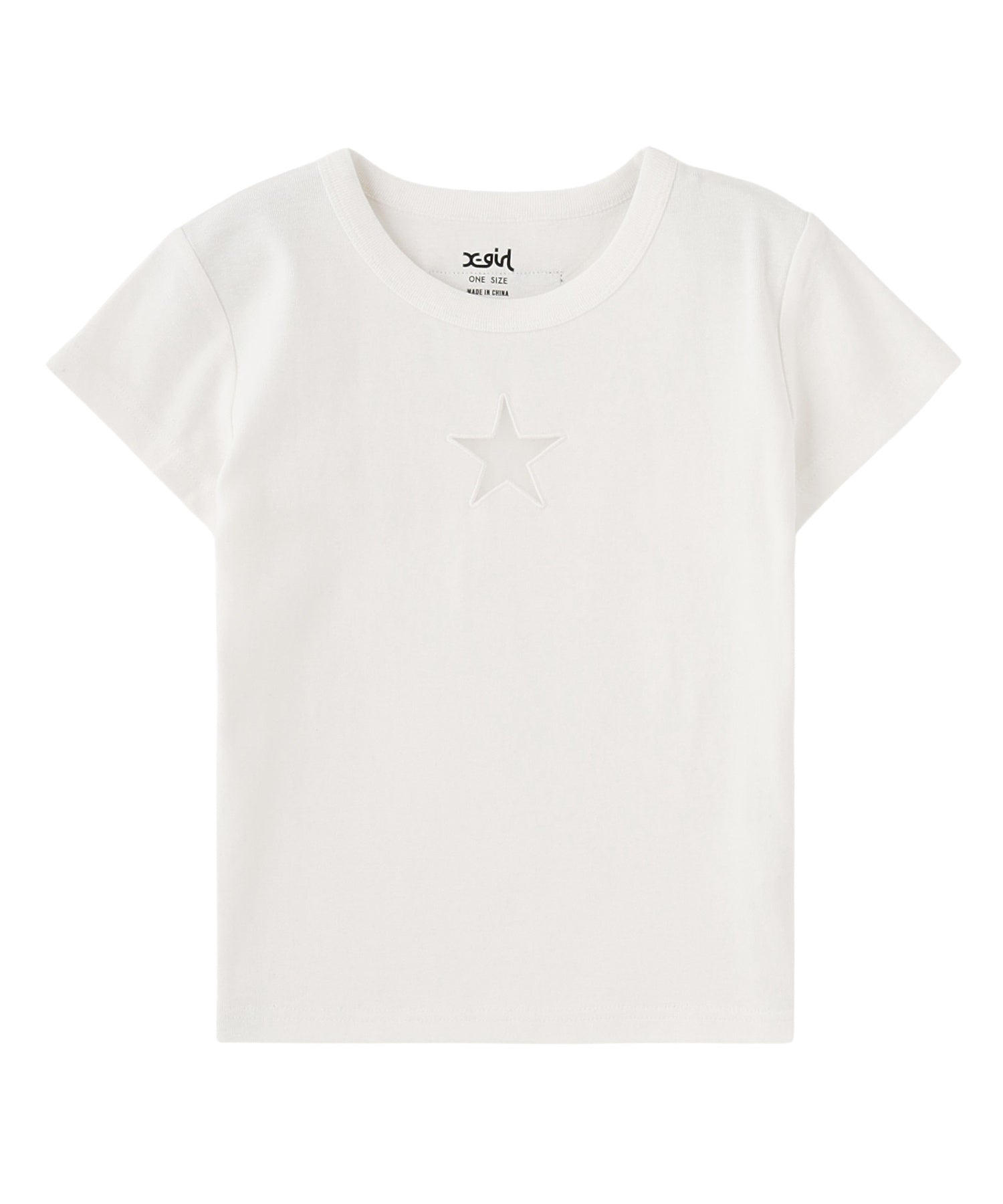 SHEER STAR S/S BABY TEE