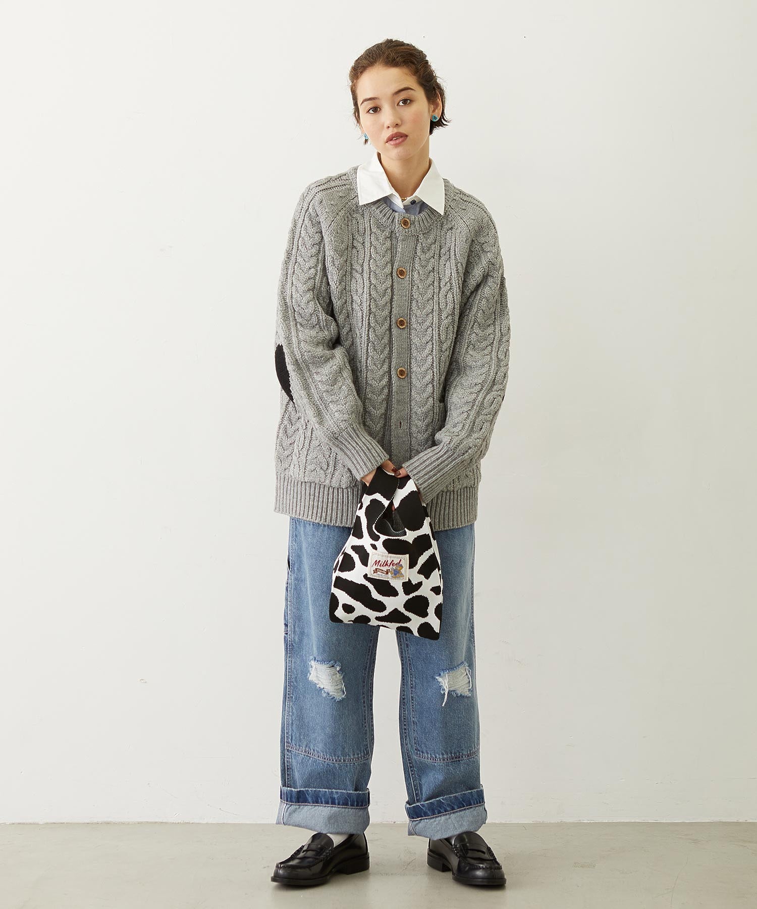 JACQUARD PATTERN BAG