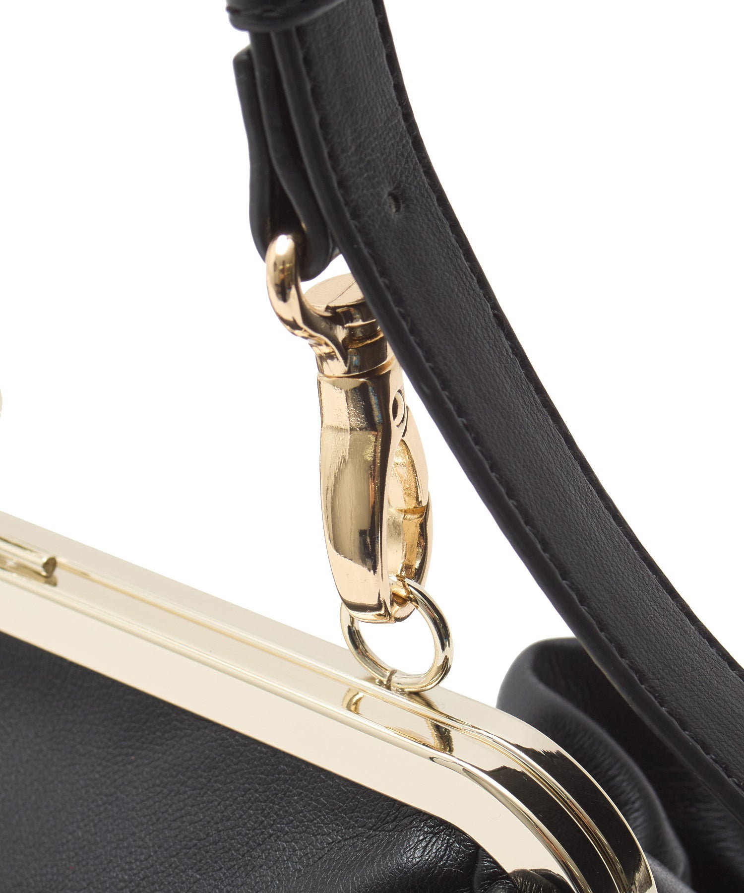 KISS LOCK RUFFLE BAG