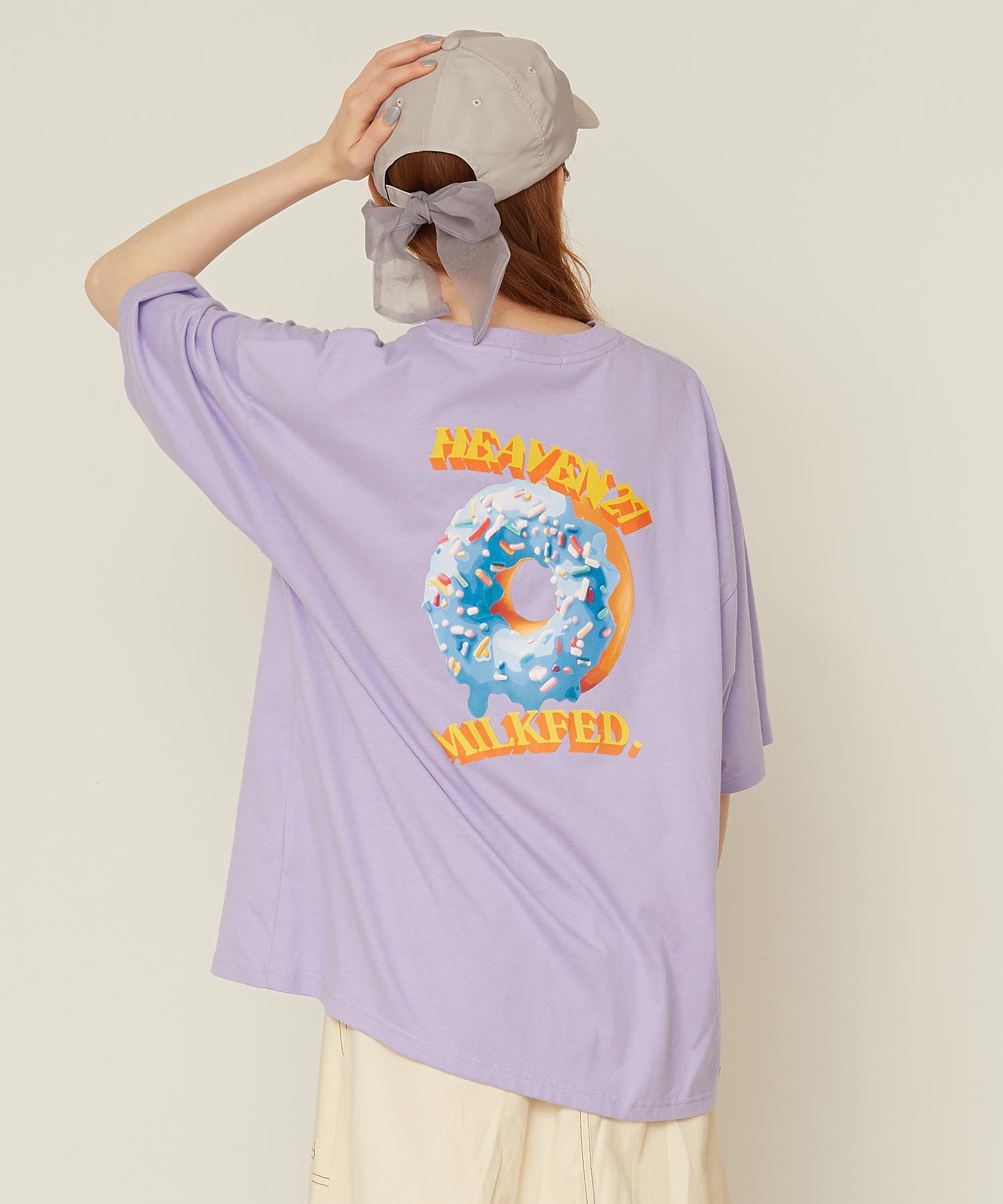 DONUT AND LOGO WIDE S/S TEE