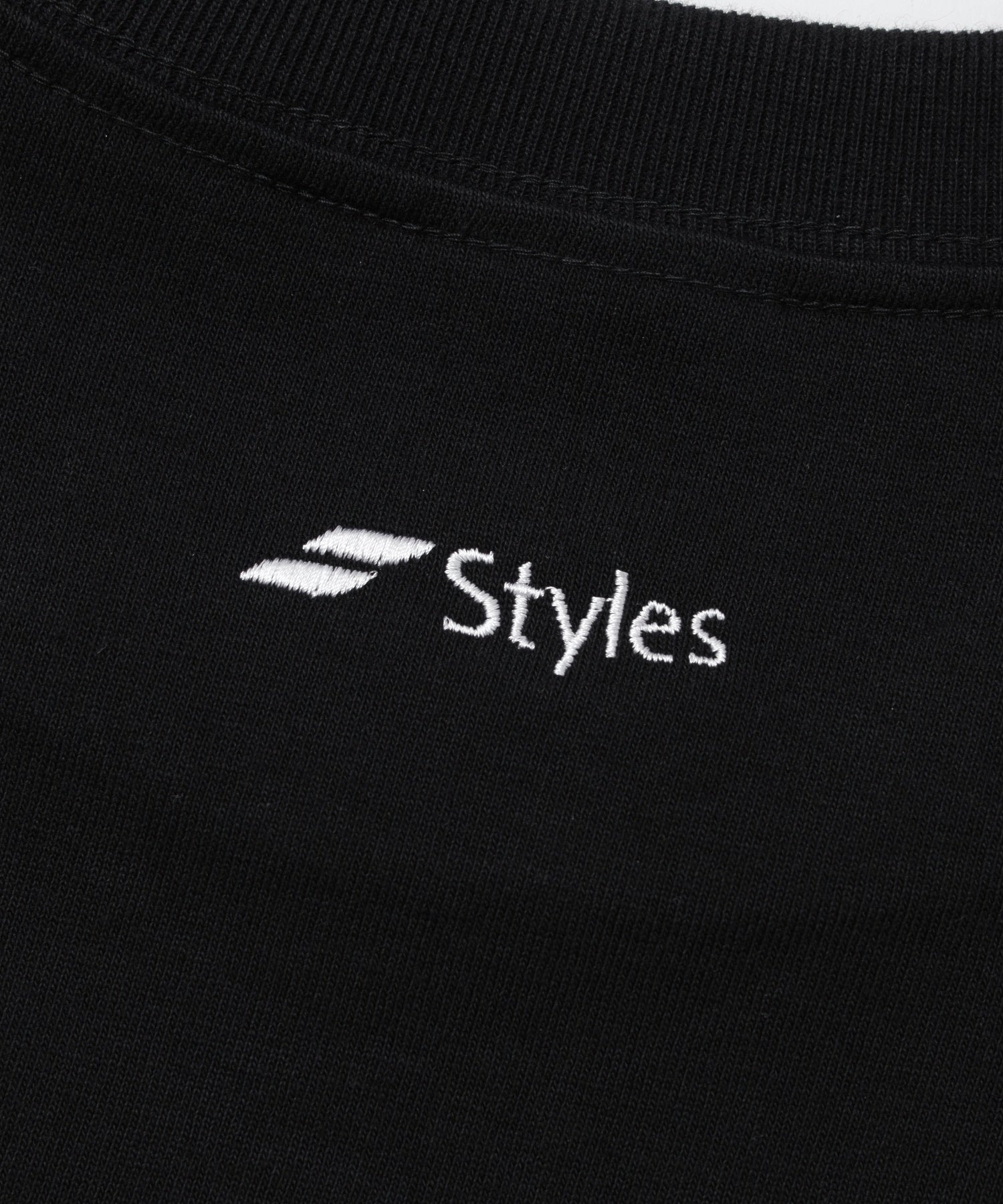 【別注】Styles CRC/コットンリサーチクラブ/EX L/S T-SHIRT JPC-003 BLK