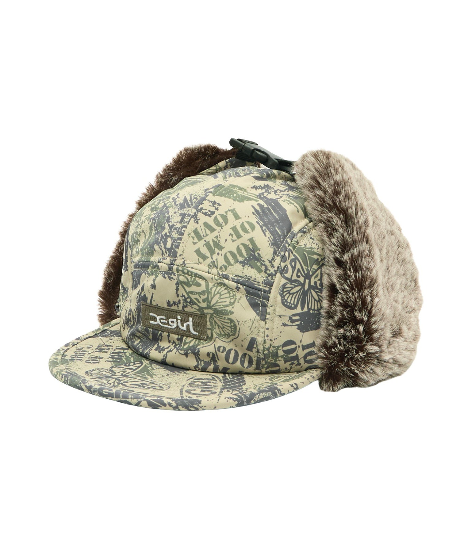BOX LOGO EMBROIDERED DOG EAR JET CAP