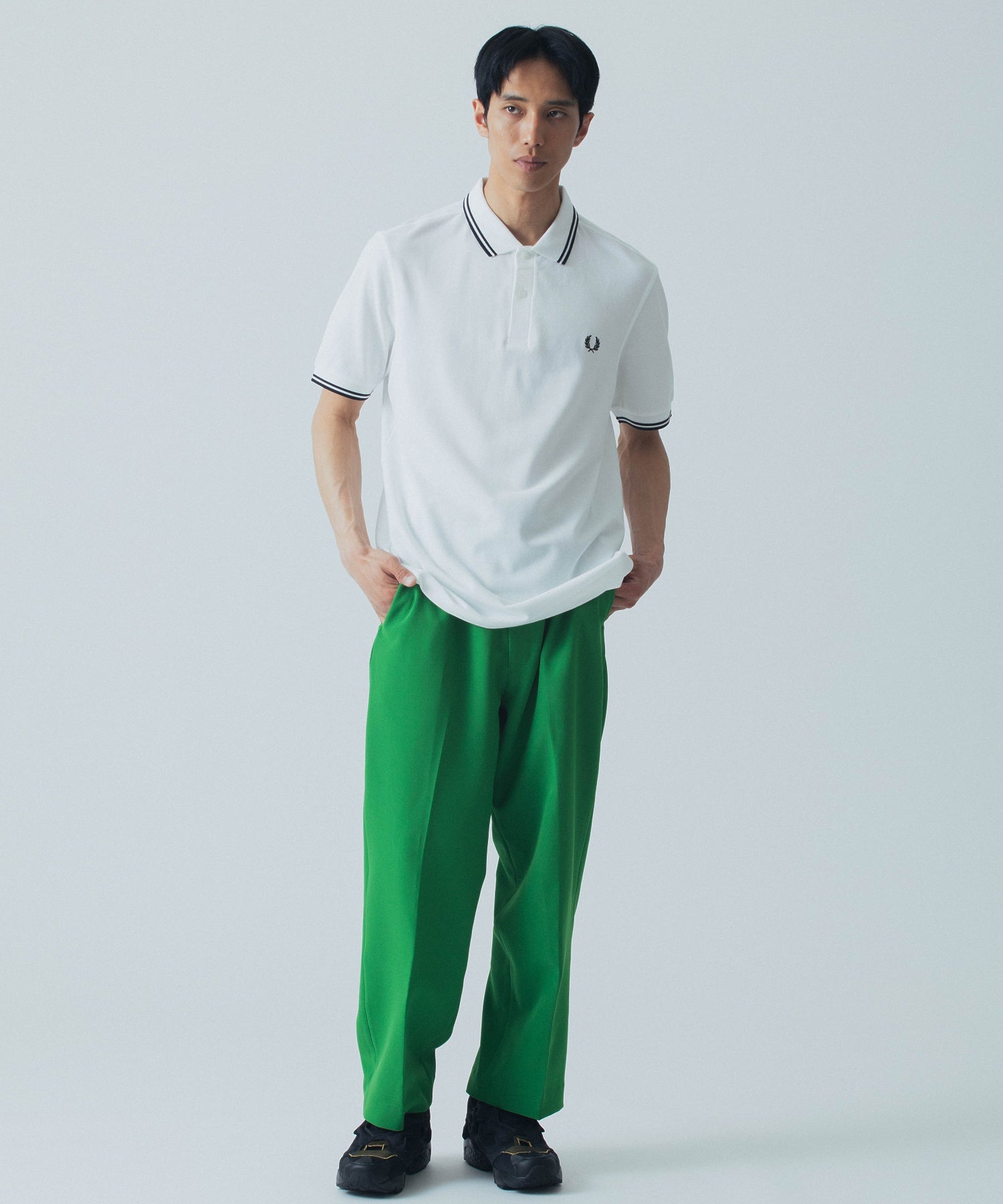 FRED PERRY/フレッドペリー/TWIN TIPPED FRED PERRY SHIRT/M3600