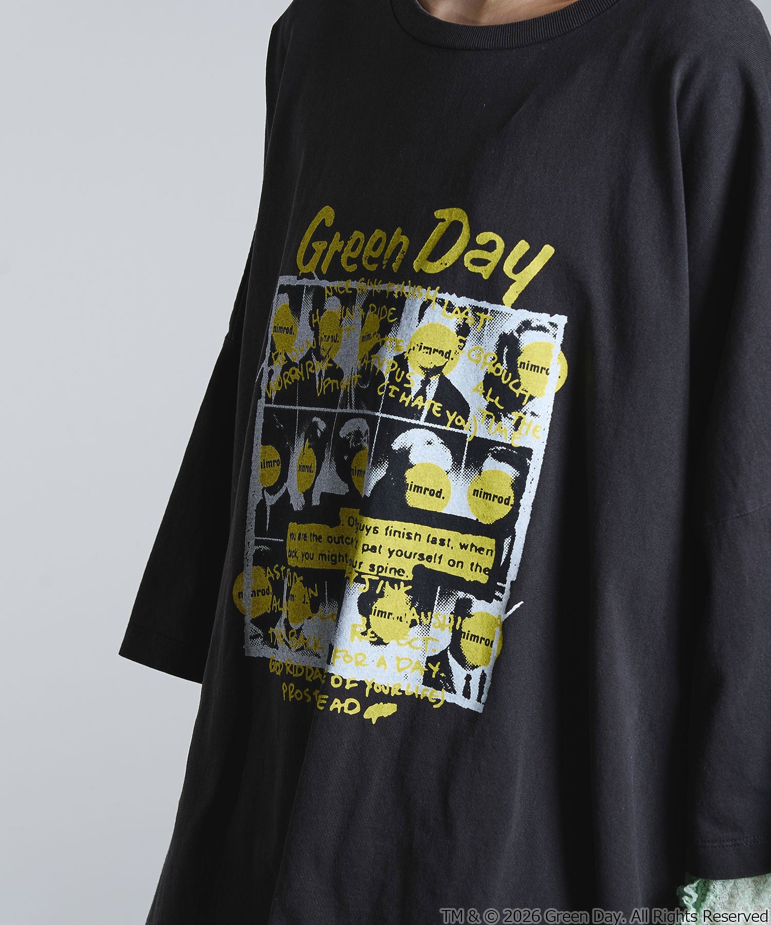 【ROSE BUD別注】GOOD ROCK SPEED/GREENDAY TSHIRT