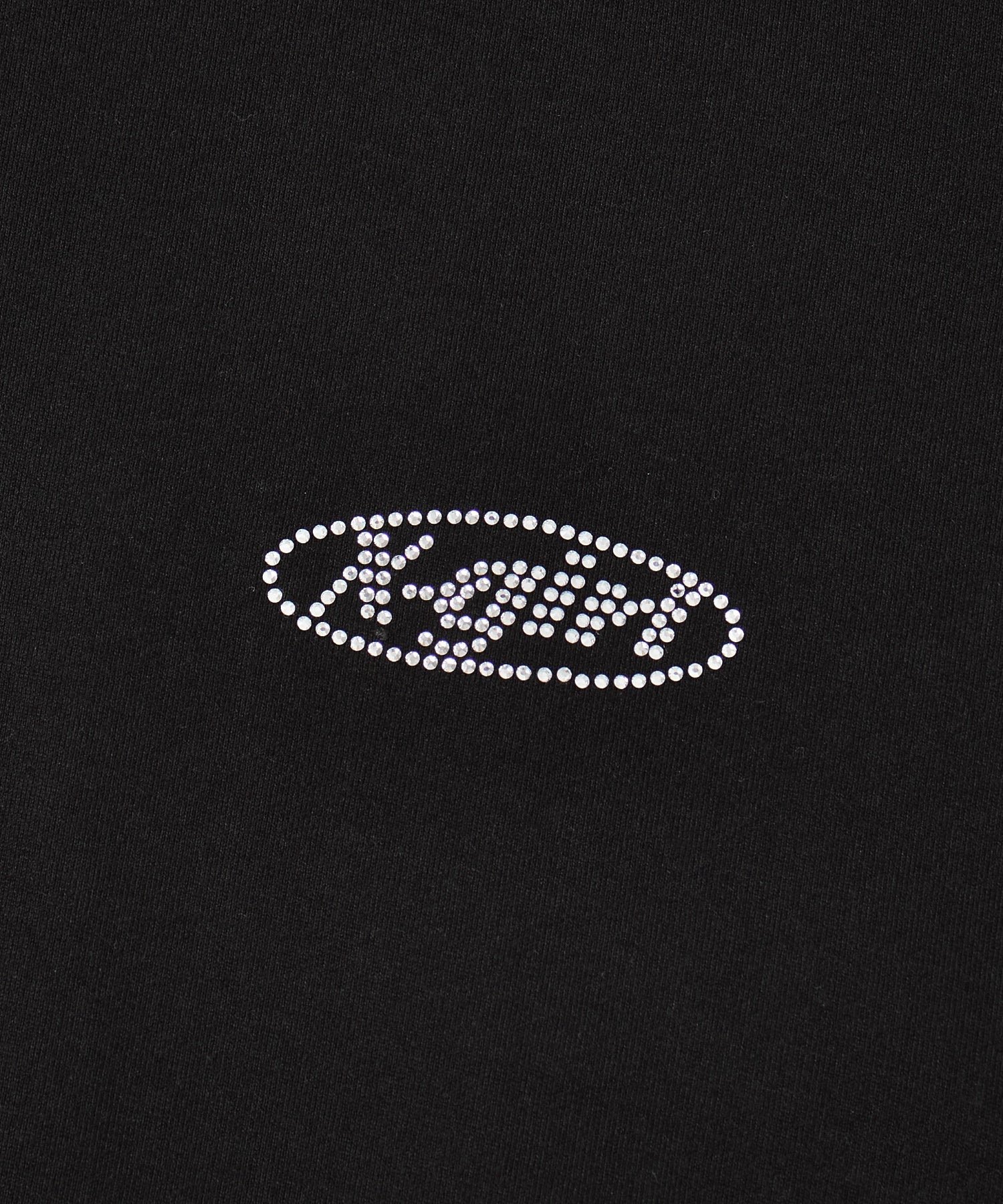 RHINESTONE OVAL LOGO S/S BIG TEE DRESS