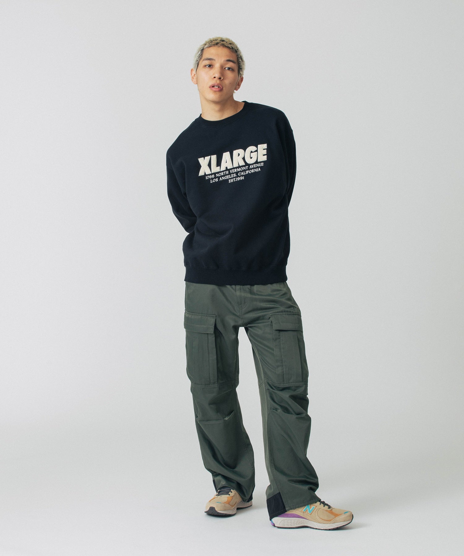 CHENILLE LOGO CREWNECK SWEATSHIRT