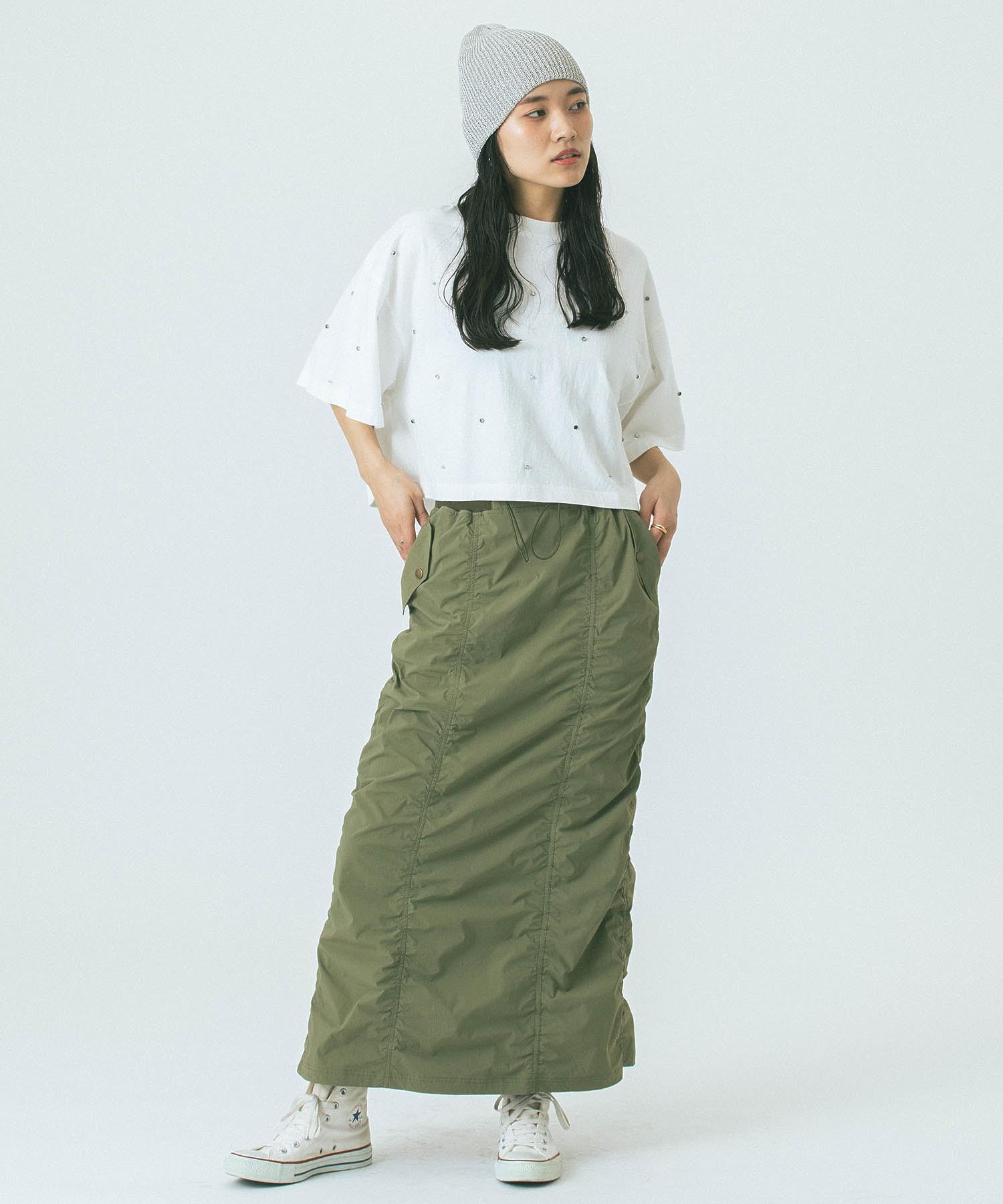 model:167cm 着用サイズ:ONE SIZE