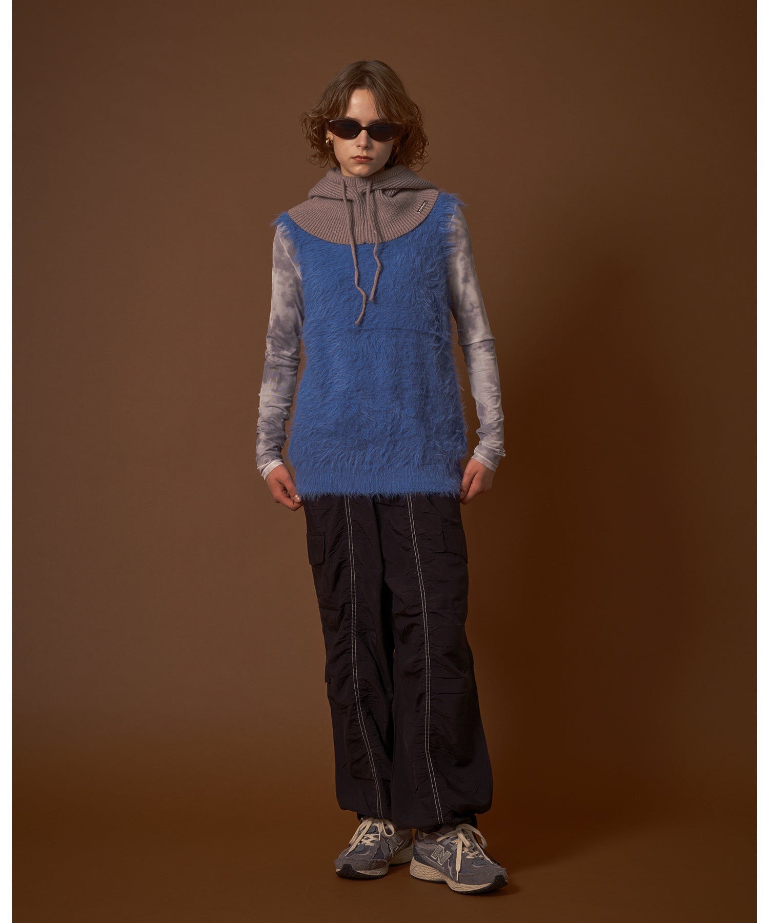 SHAGGY KNIT VEST DISPATCHER NO.8