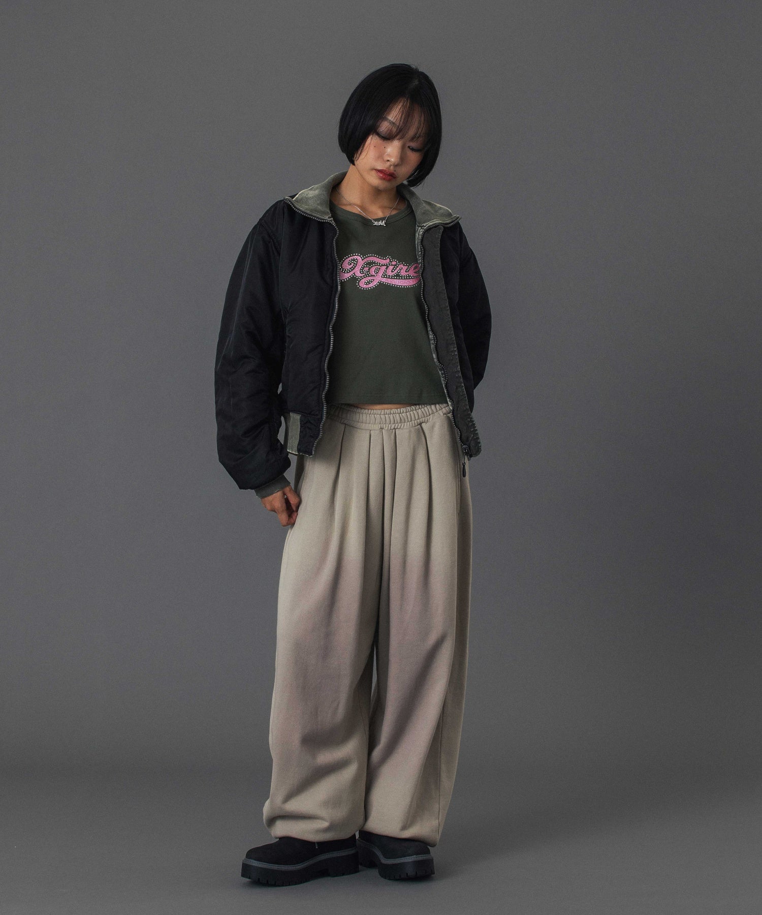 FADED REVERSIBLE MA-1 JACKET