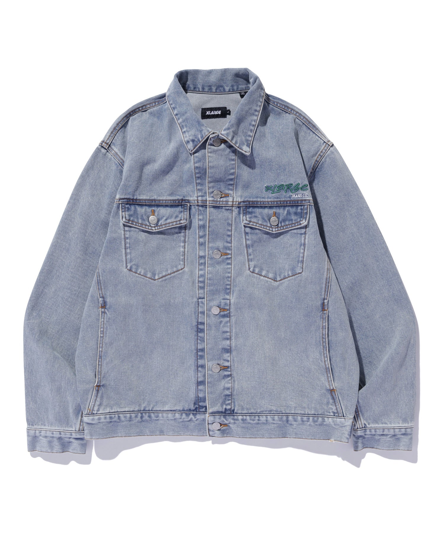 SIDE CUTTING DENIM JACKET